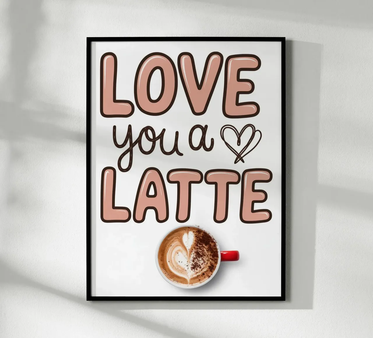 TI AMO UN CAFFÈ MACCHIATO carta hahnemühle da logic