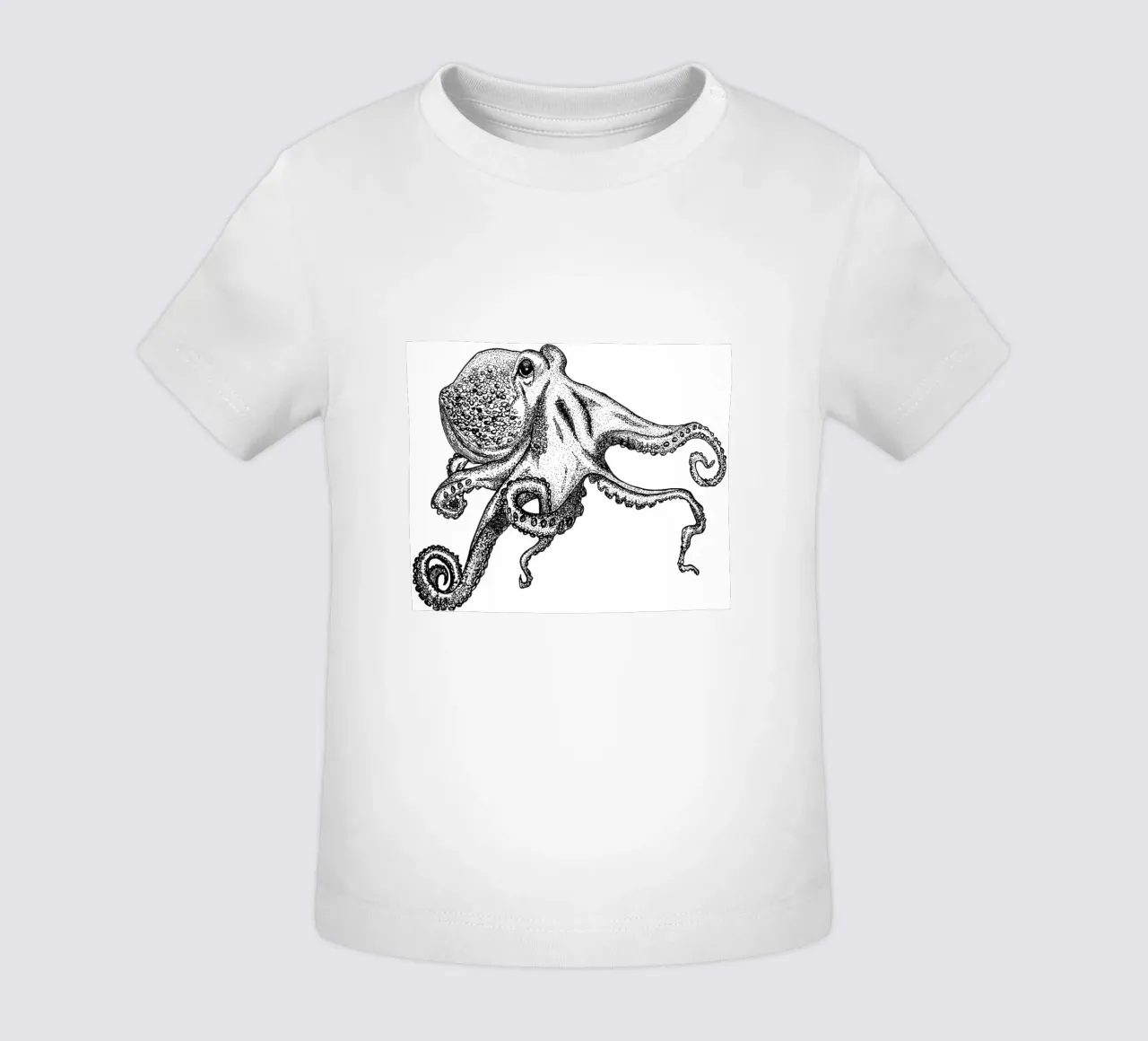 Oktopus baby t-shirt by naturelines