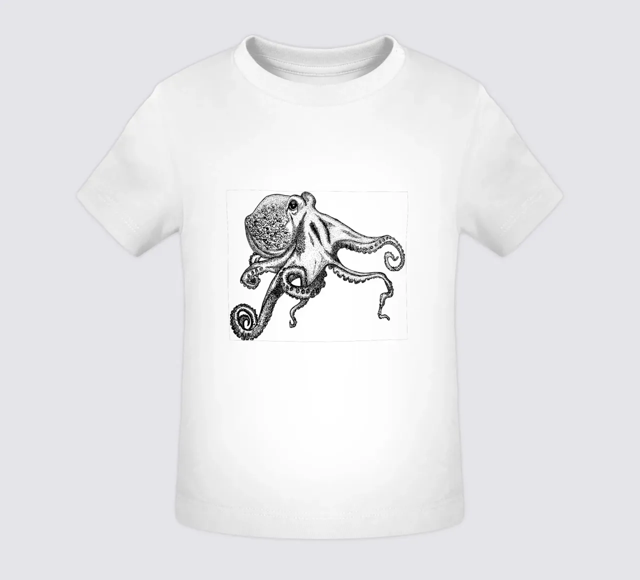 Oktopus baby t-shirt by naturelines