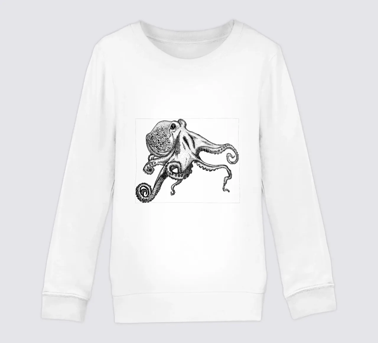 Oktopus kids sweatshirt by naturelines