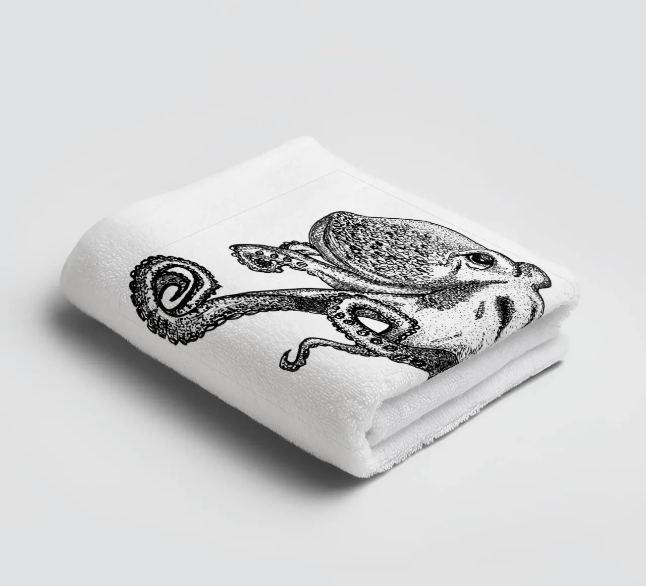 Oktopus towel by naturelines