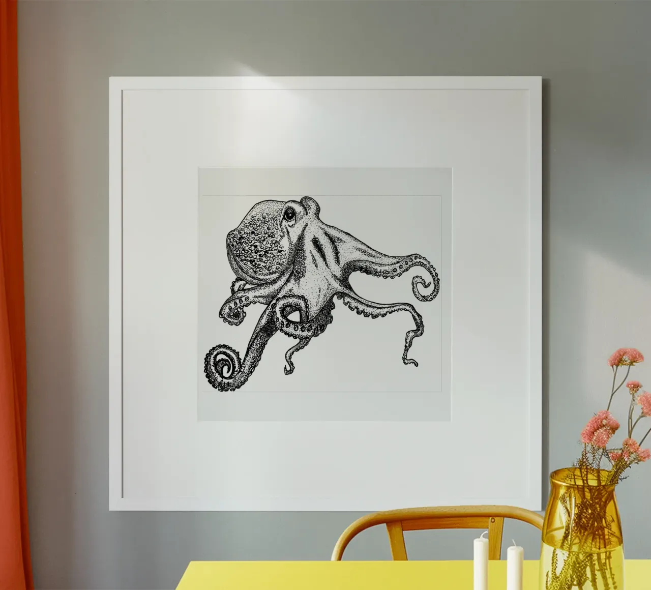 Oktopus poster da naturelines