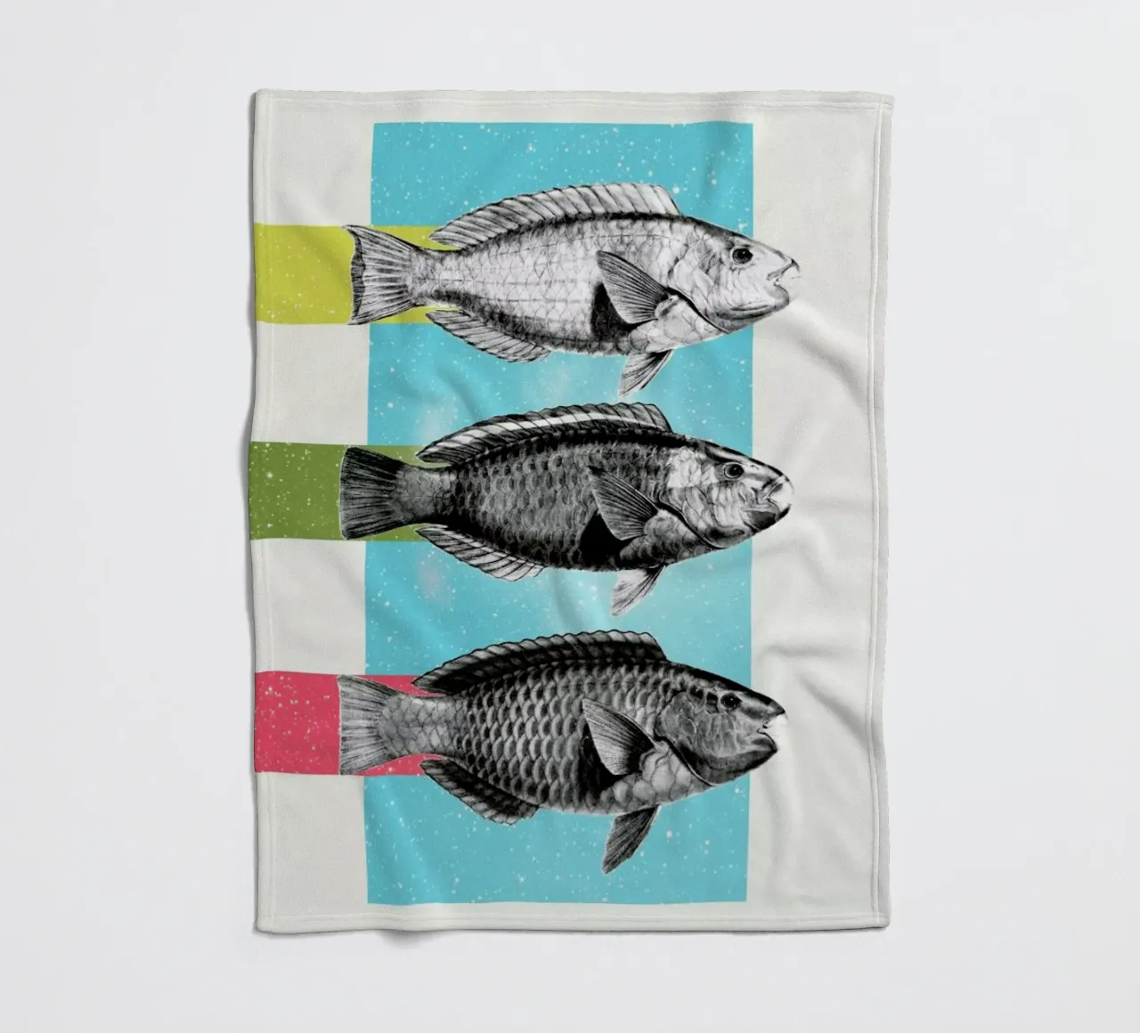 Fishes coperta in pile da Danny Ivan