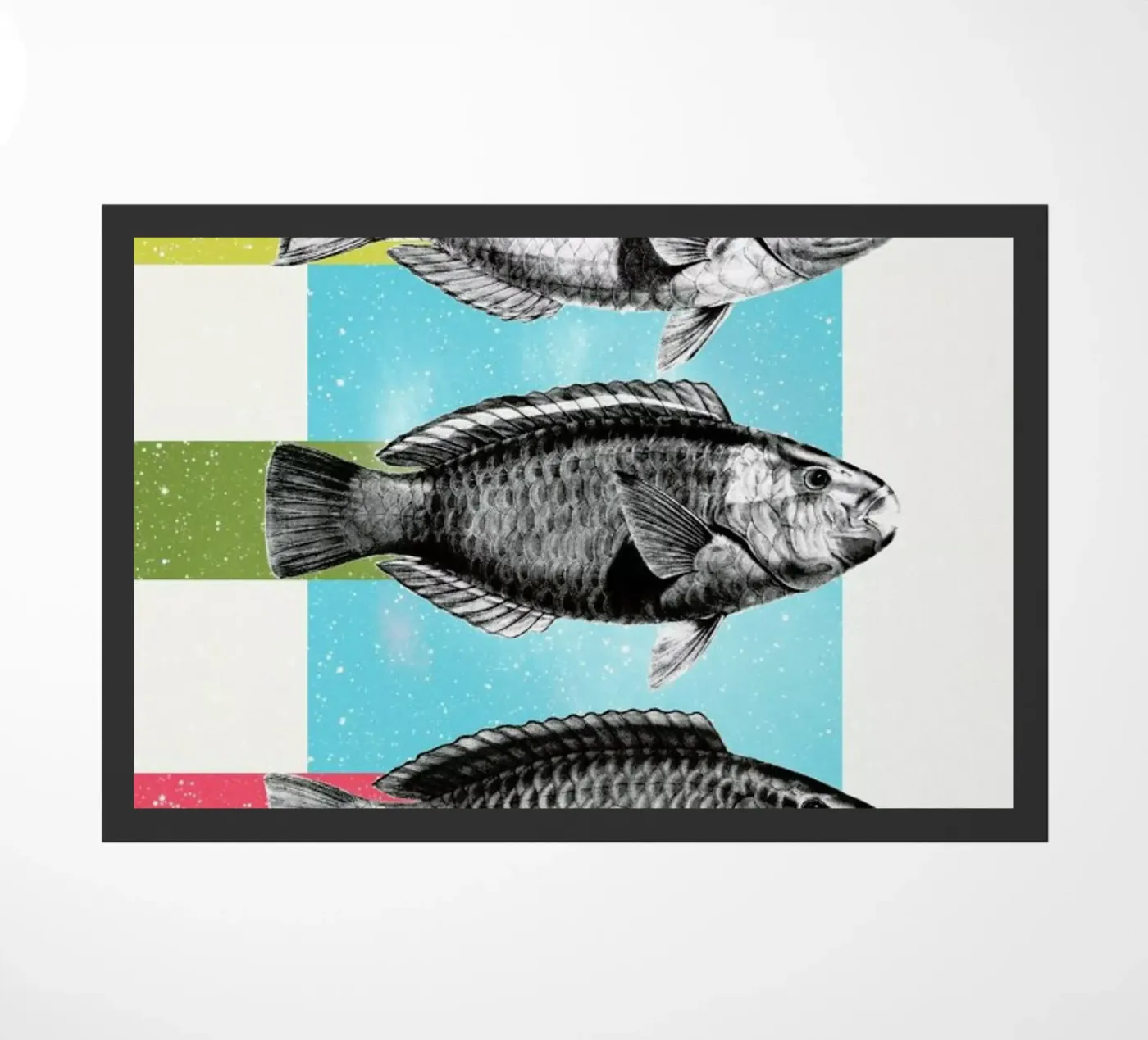 Fishes deurmat van Danny Ivan