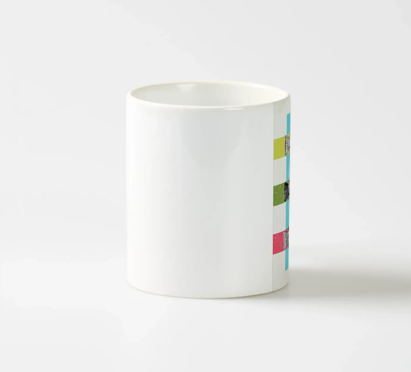 Fishes ceramic mug by Danny Ivan