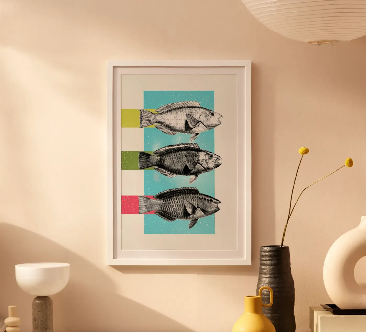 Fishes Poster von Danny Ivan