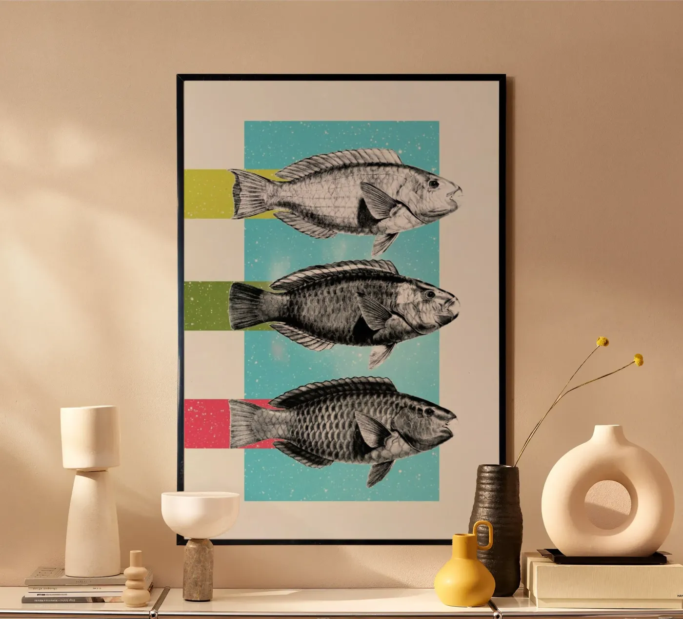 Fishes Poster von Danny Ivan