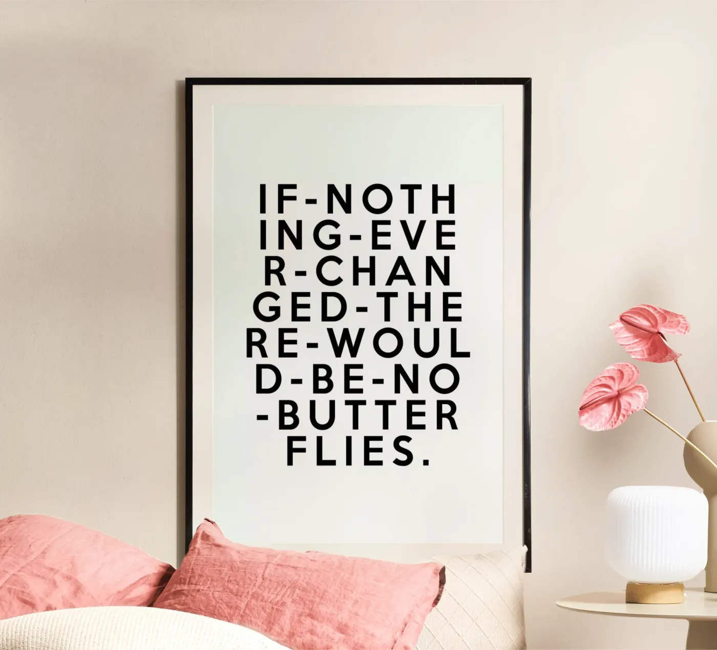 If Nothing Poster von Honeymoon Hotel