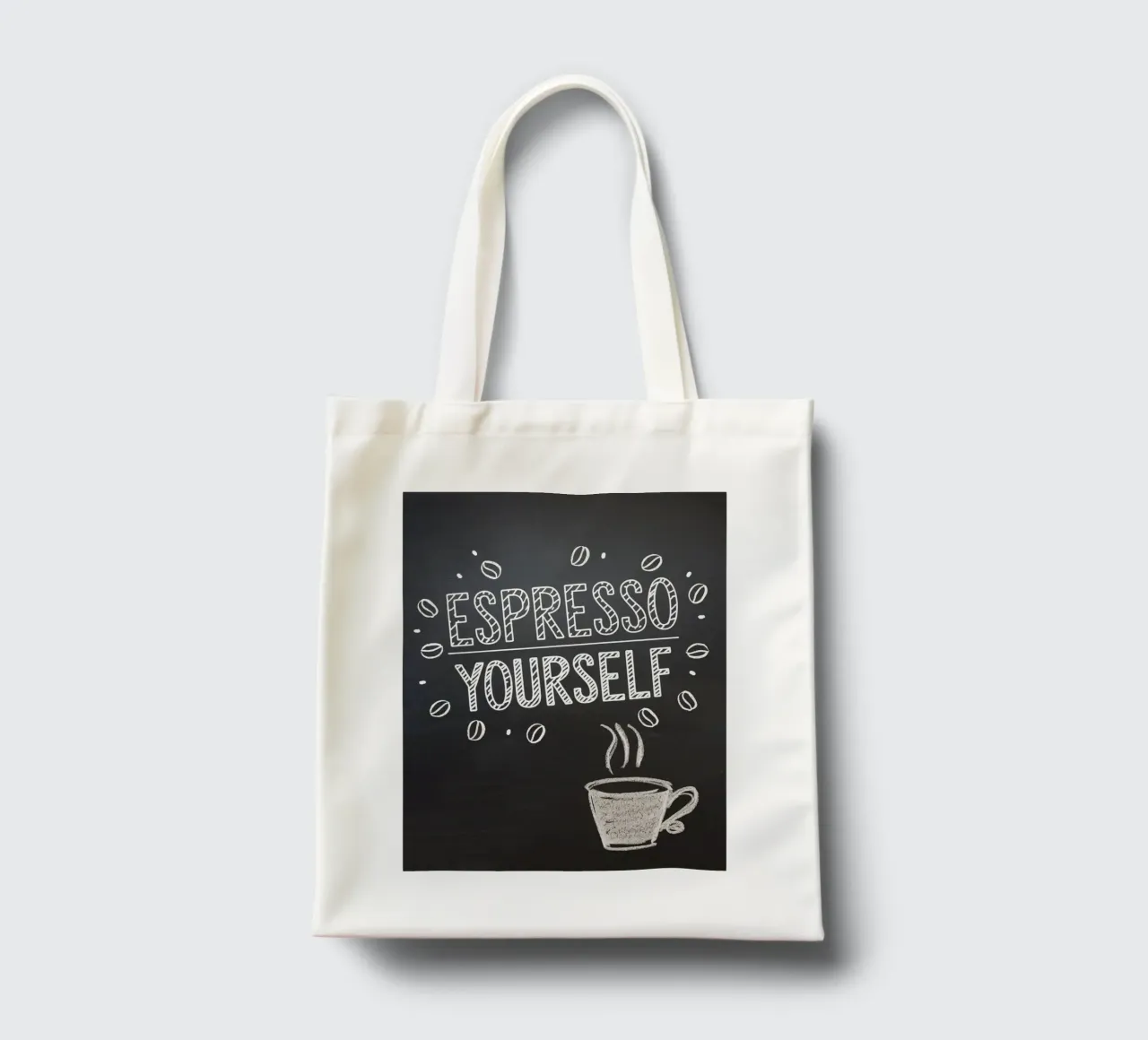 ESPRESSO DA SOLI borsa in juta da logic