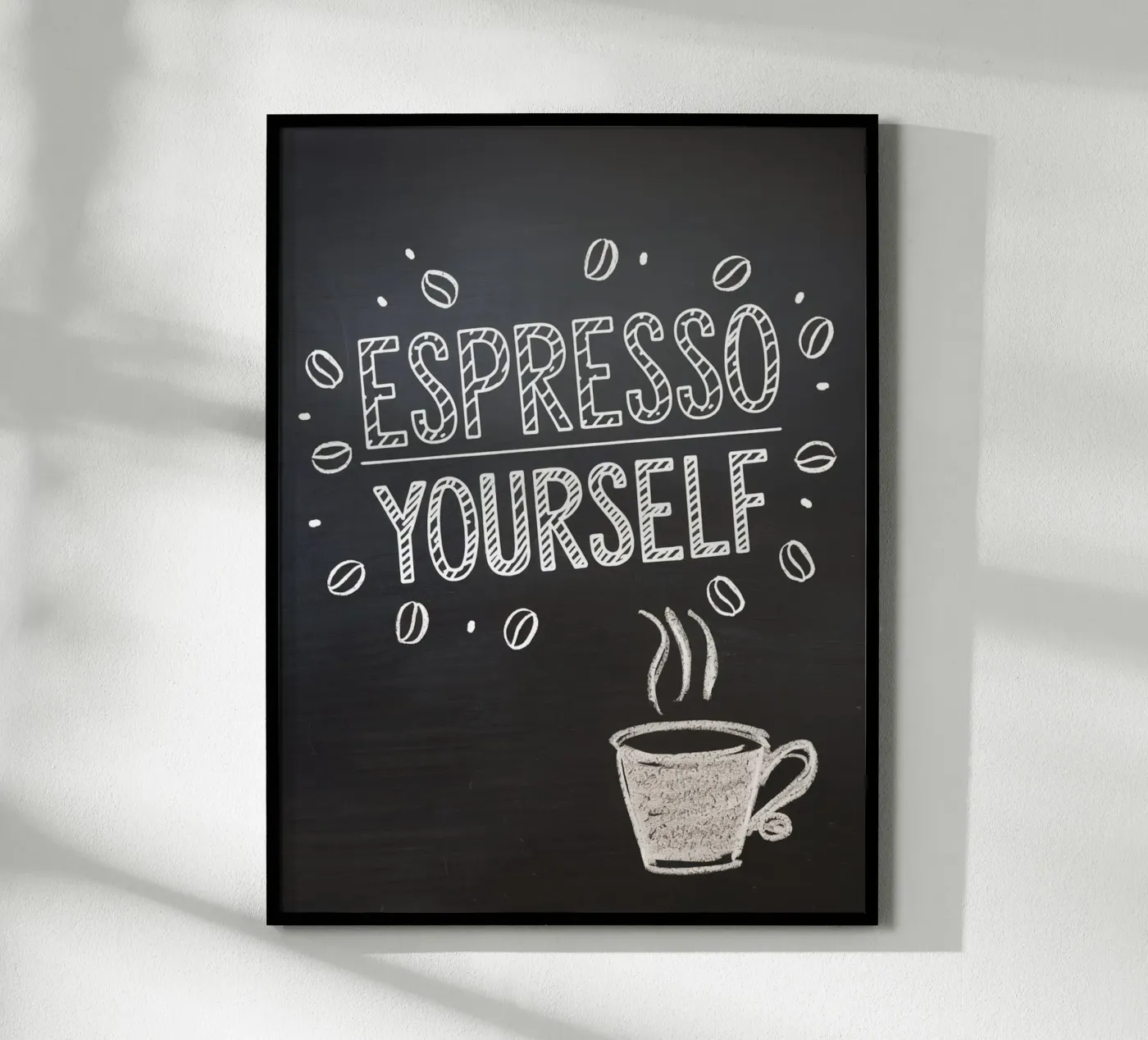 ESPRESSO YOURSELF poster by logic