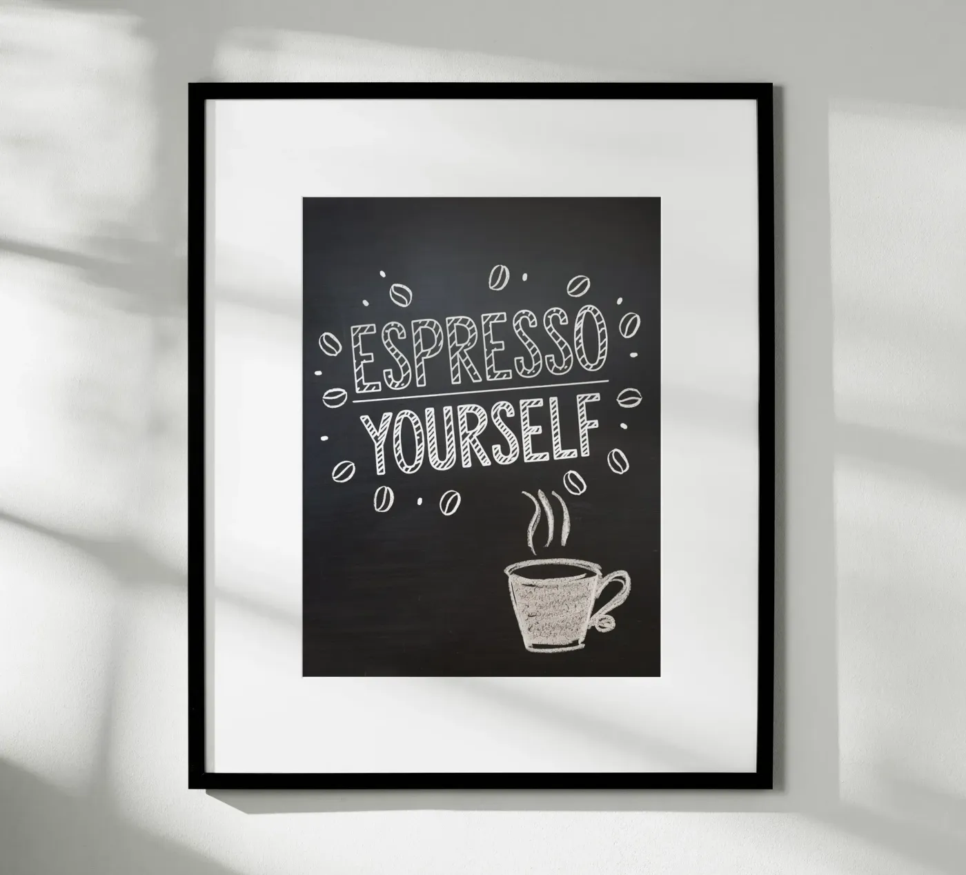 ESPRESSO YOURSELF poster by logic
