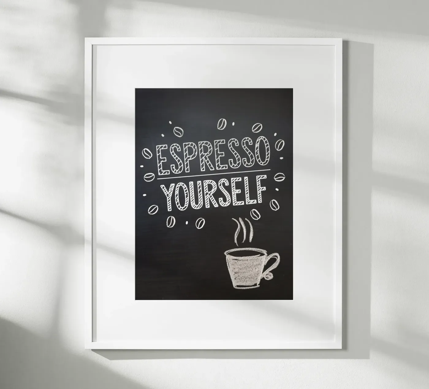 ESPRESSO YOURSELF poster by logic