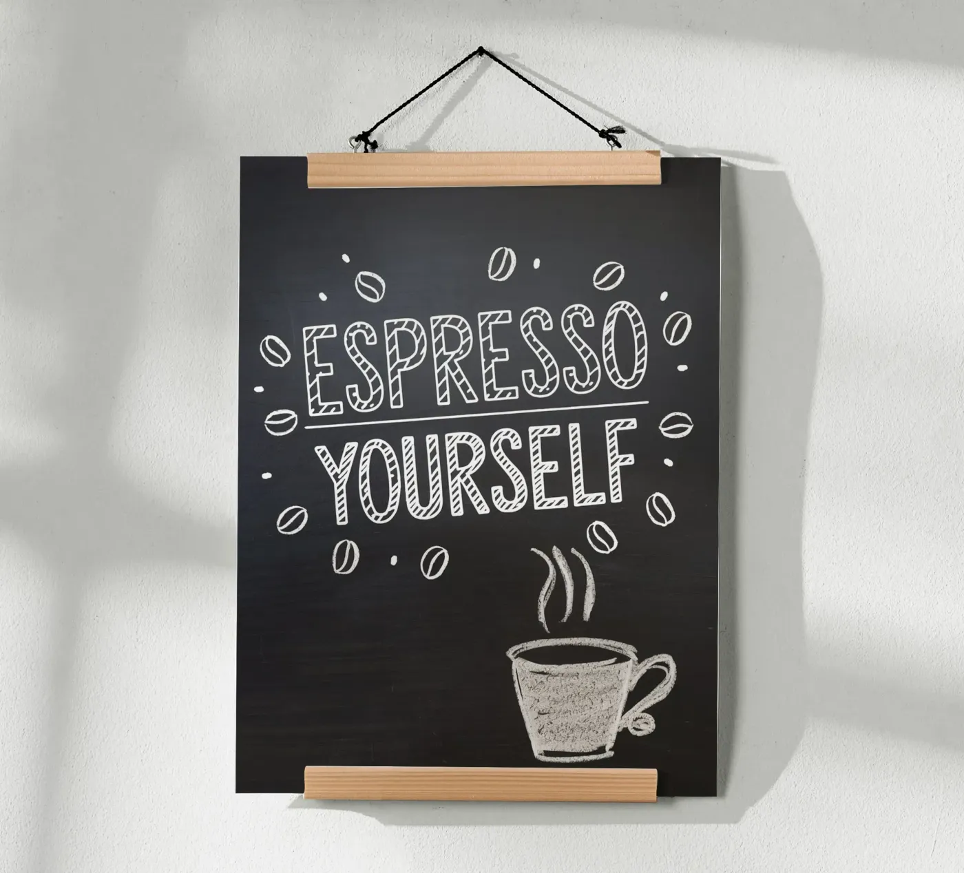 ESPRESSO YOURSELF poster by logic
