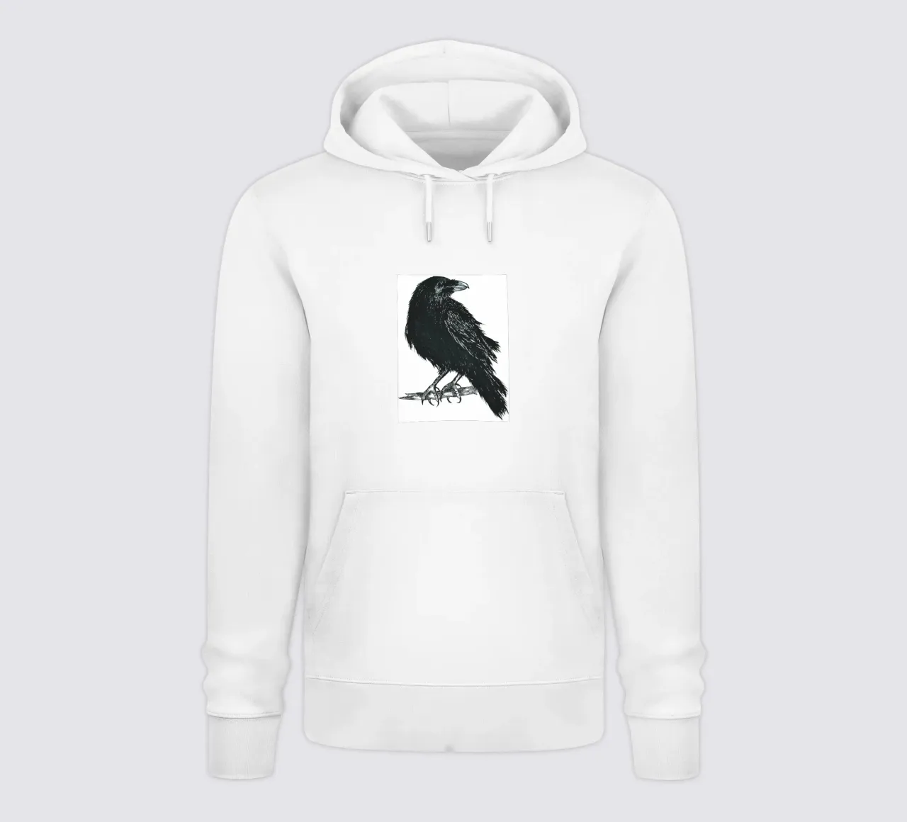 Krähe felpa con cappuccio da naturelines
