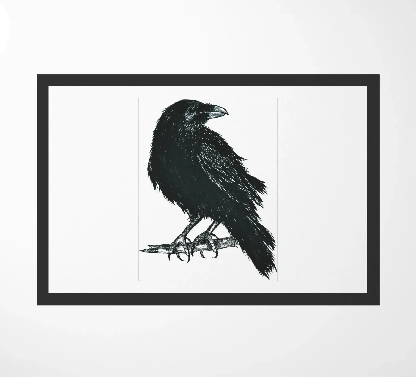 Krähe deurmat van naturelines