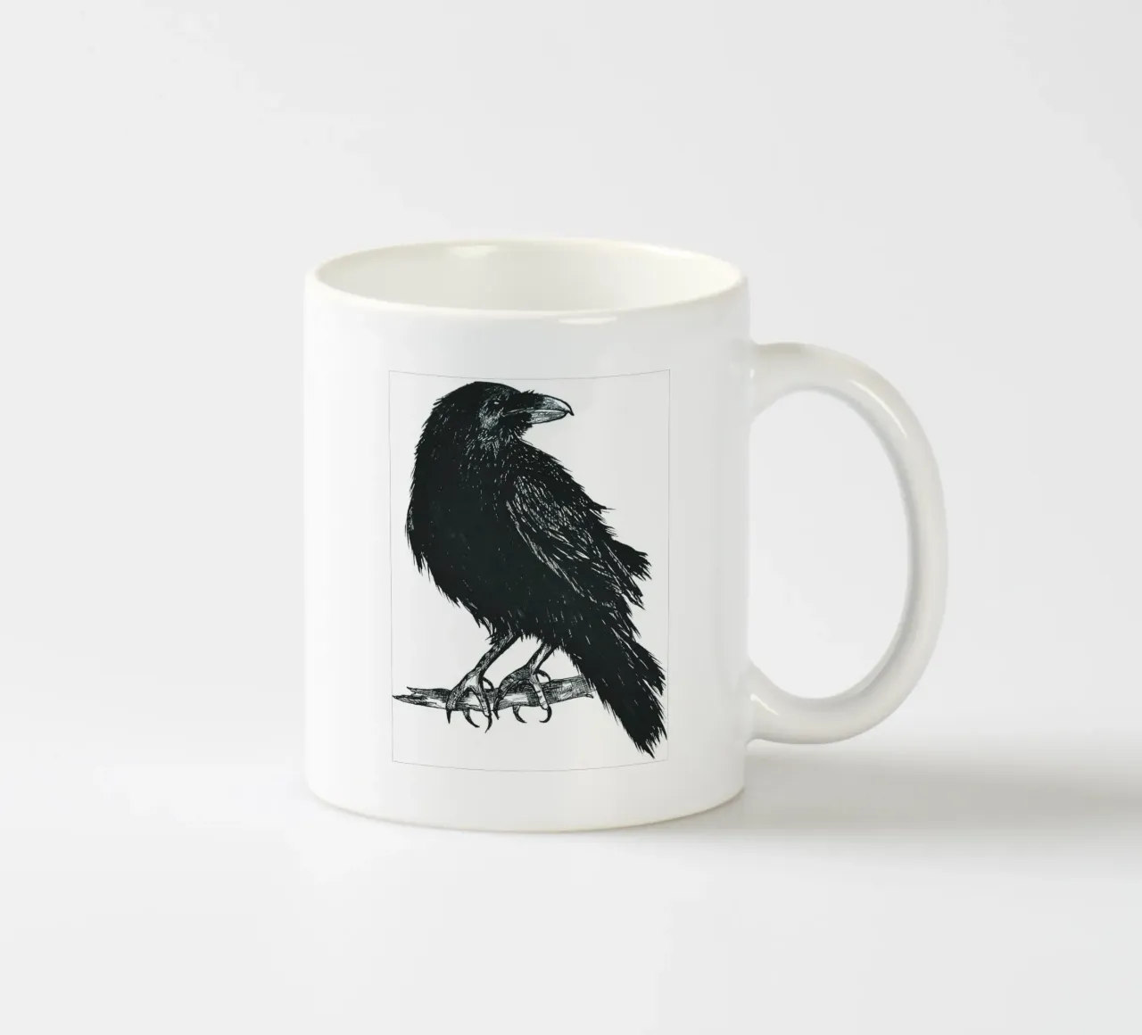 Krähe tazza in ceramica da naturelines