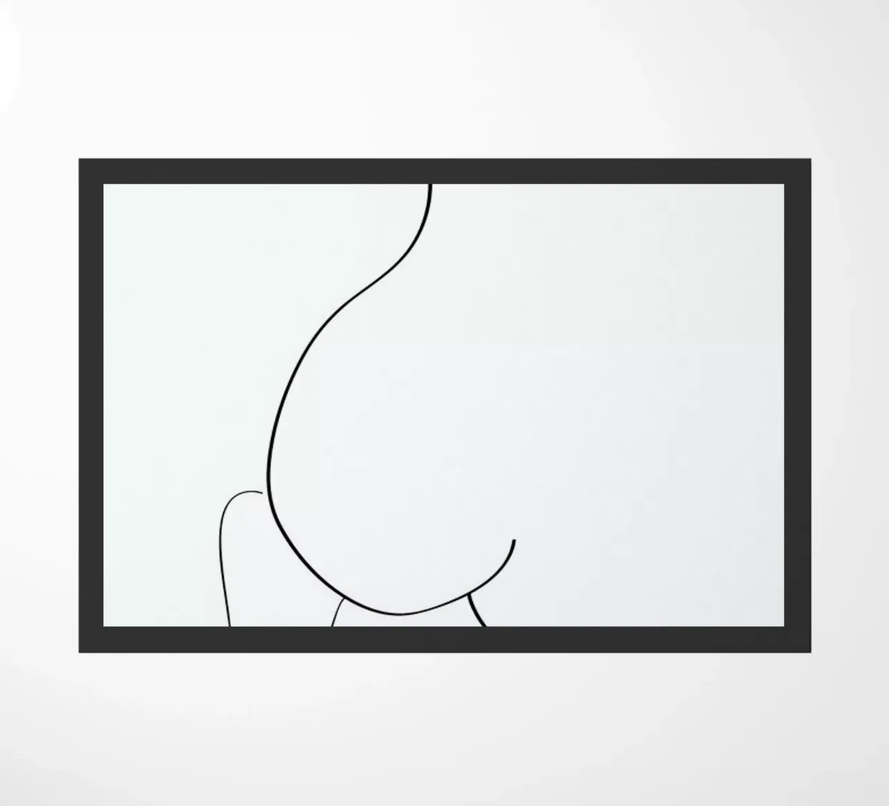 Lady doormat by Honeymoon Hotel