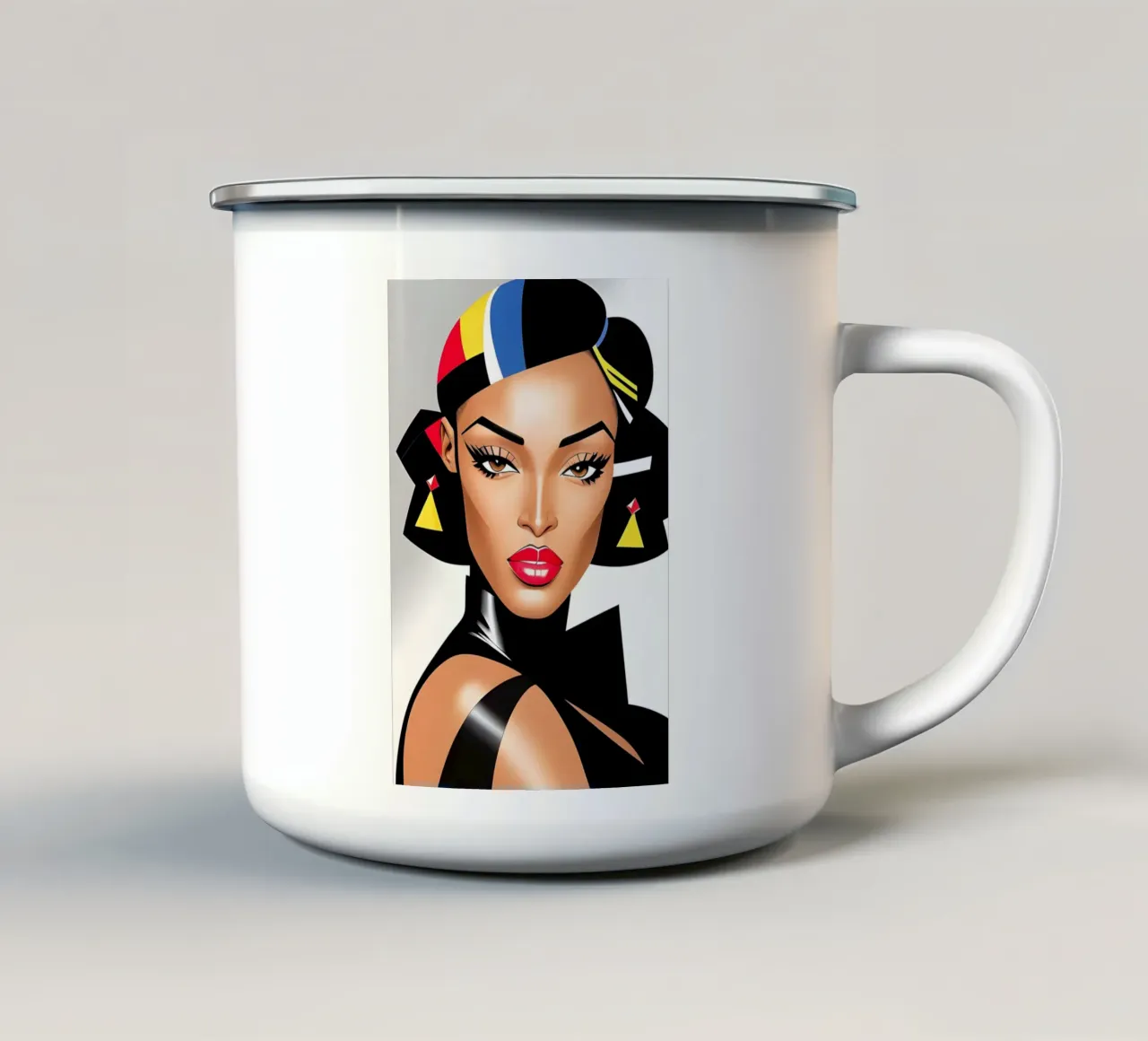 Art Déco - Ritmi di Jazz tazza in smalto da ART DECO