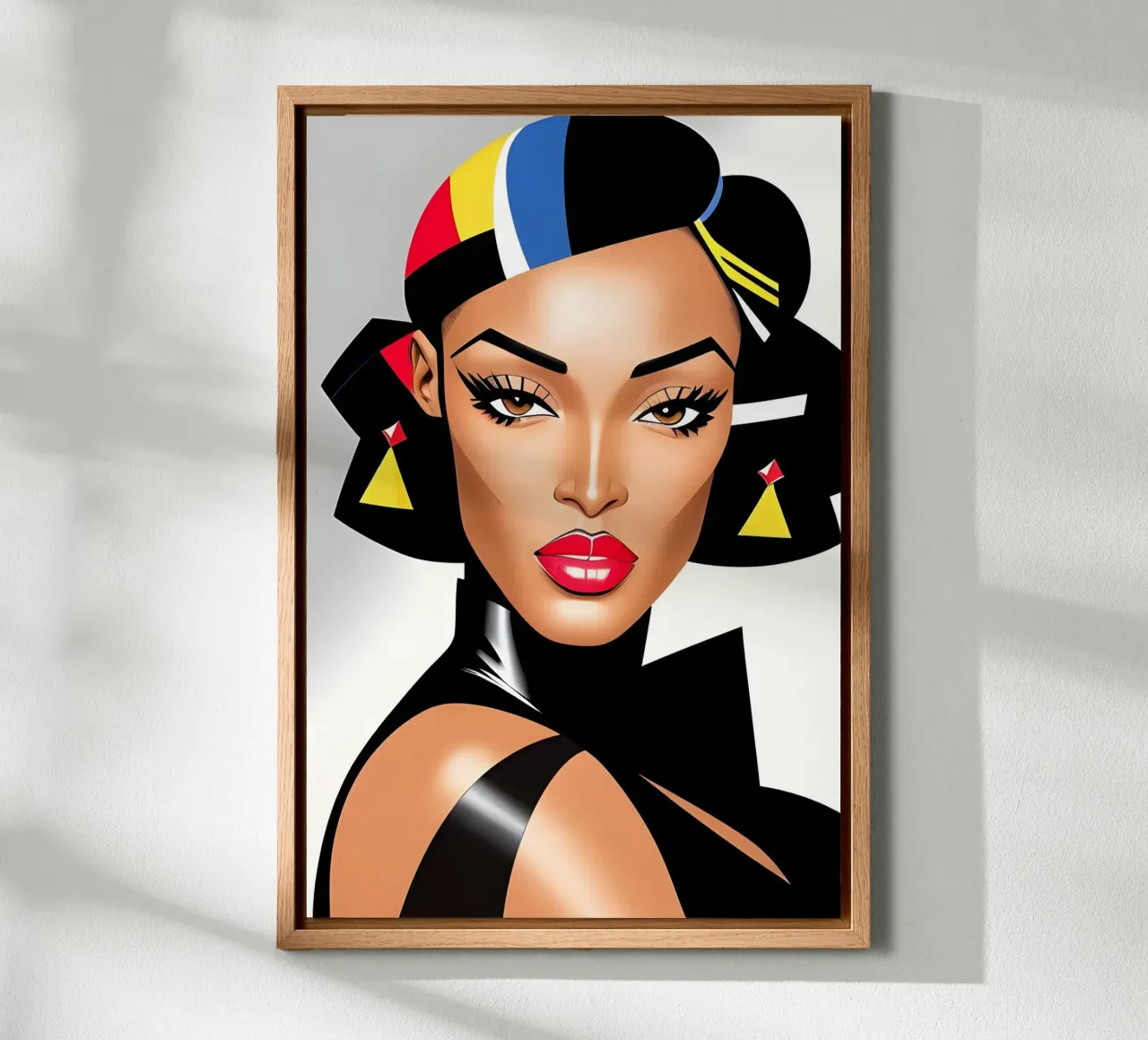 Art Deco - Rhythms Of Jazz canvas with Floater frame by ART DECO