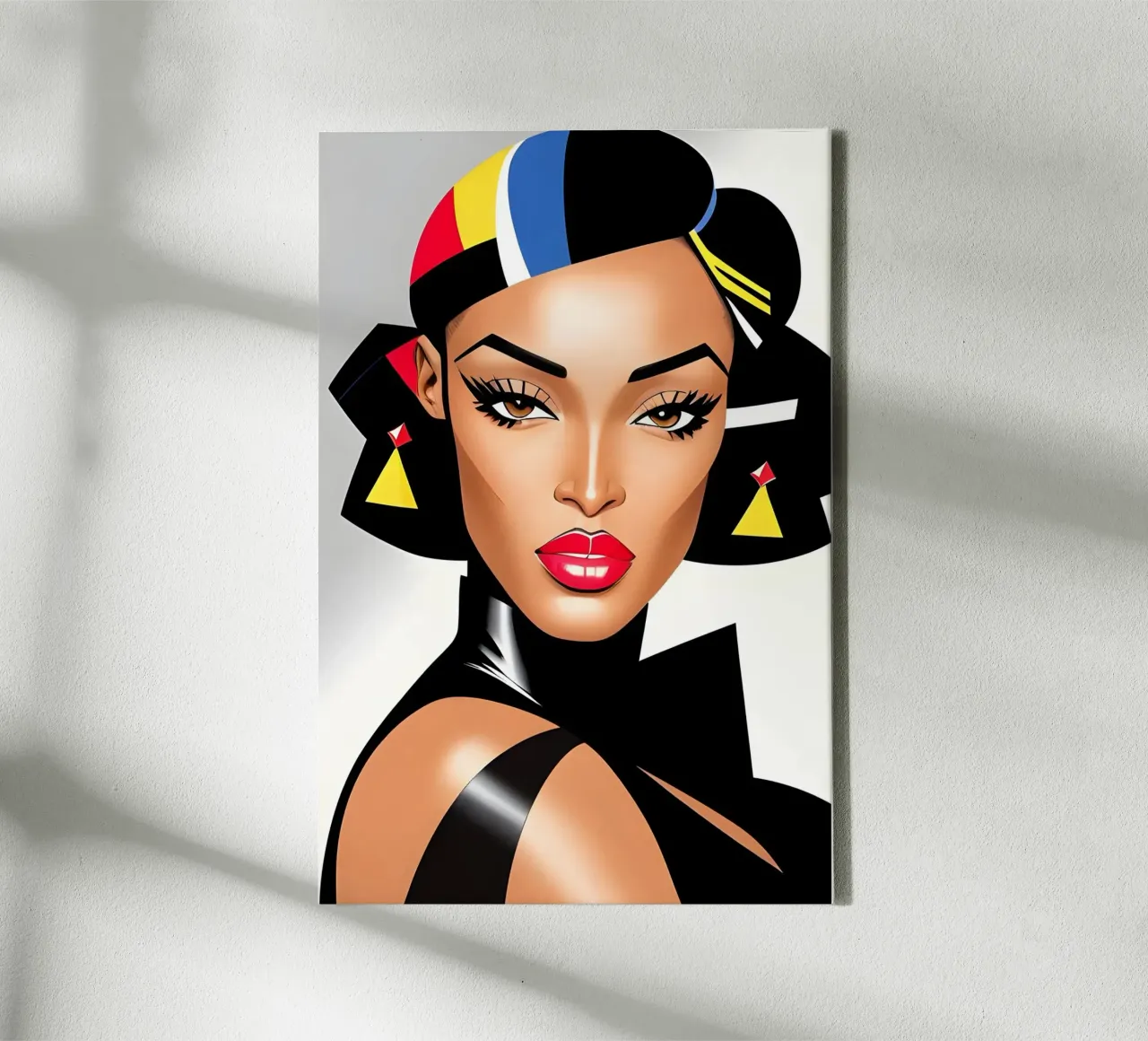 Art Deco - Rhythms Of Jazz canvas with Floater frame by ART DECO