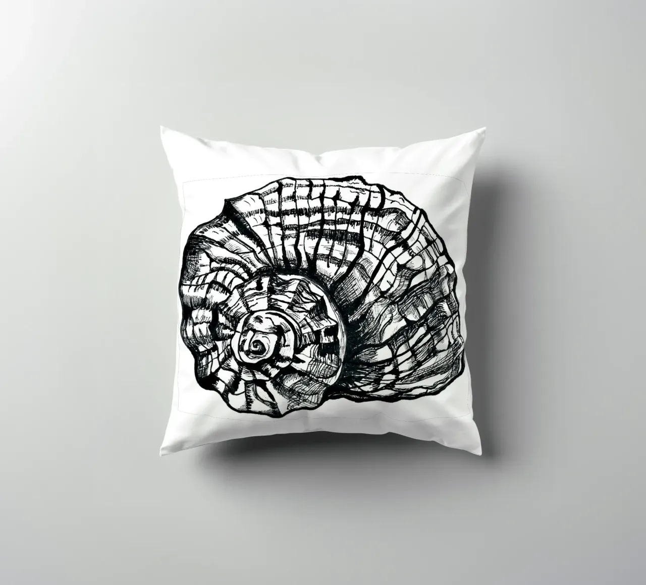 Schnecke decorative cushion by naturelines