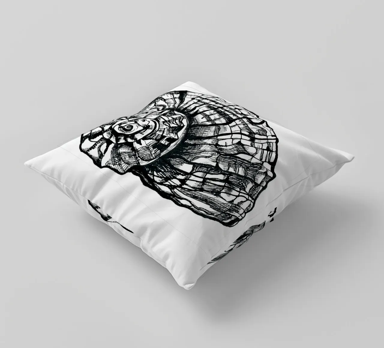 Schnecke decorative cushion by naturelines
