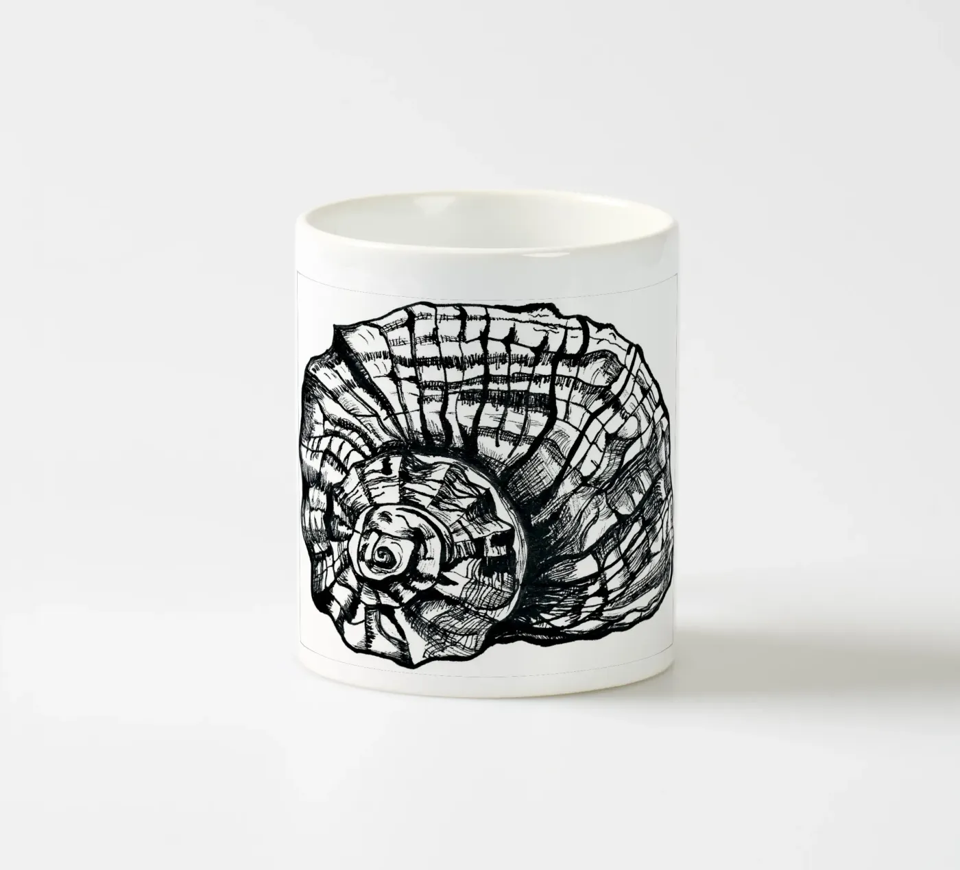 Schnecke ceramic mug by naturelines