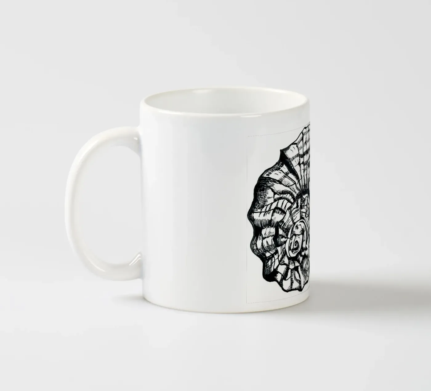 Schnecke ceramic mug by naturelines