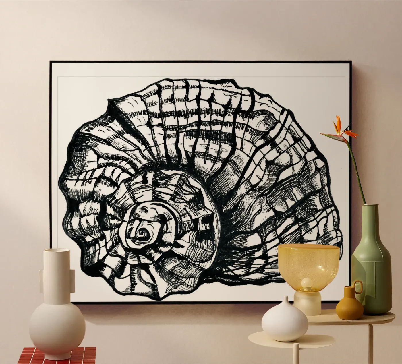 Schnecke acrylic glass by naturelines