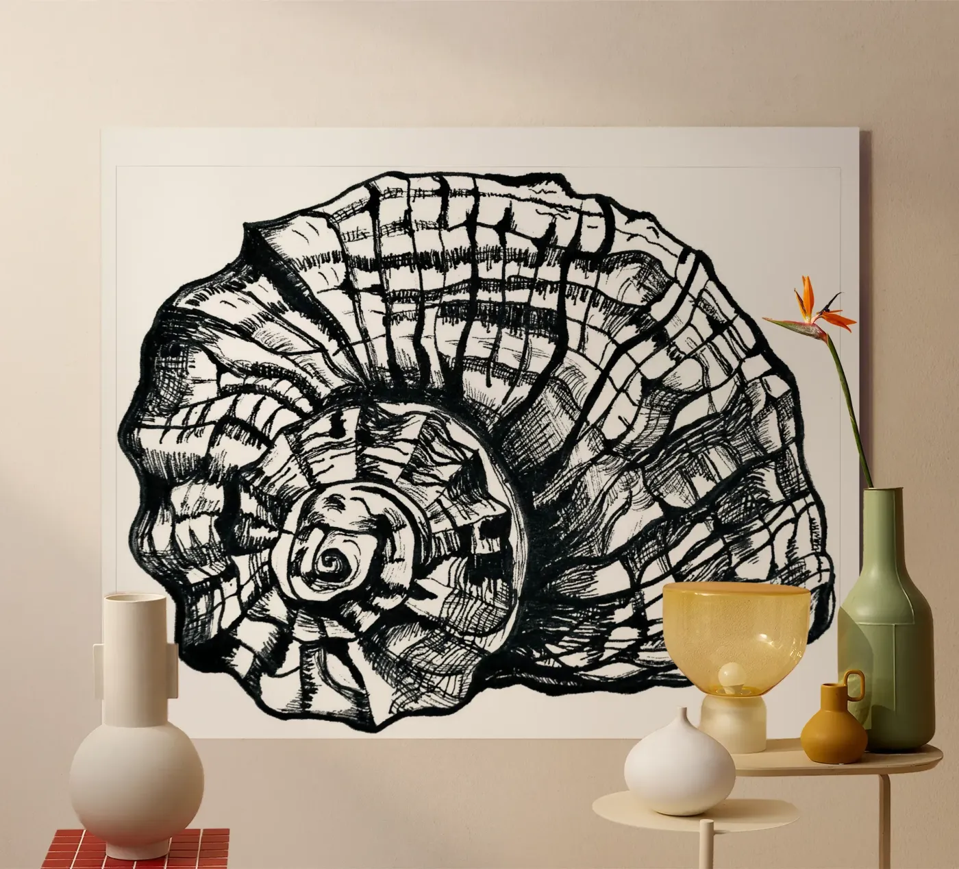 Schnecke acrylic glass by naturelines