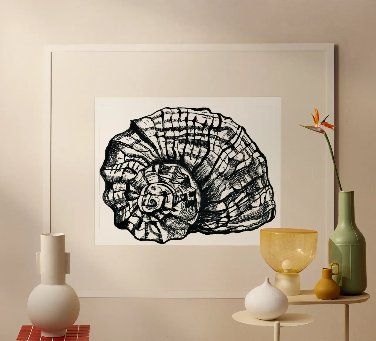 Schnecke poster da naturelines