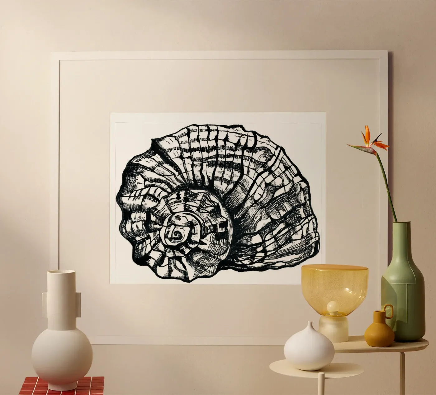 Schnecke poster da naturelines