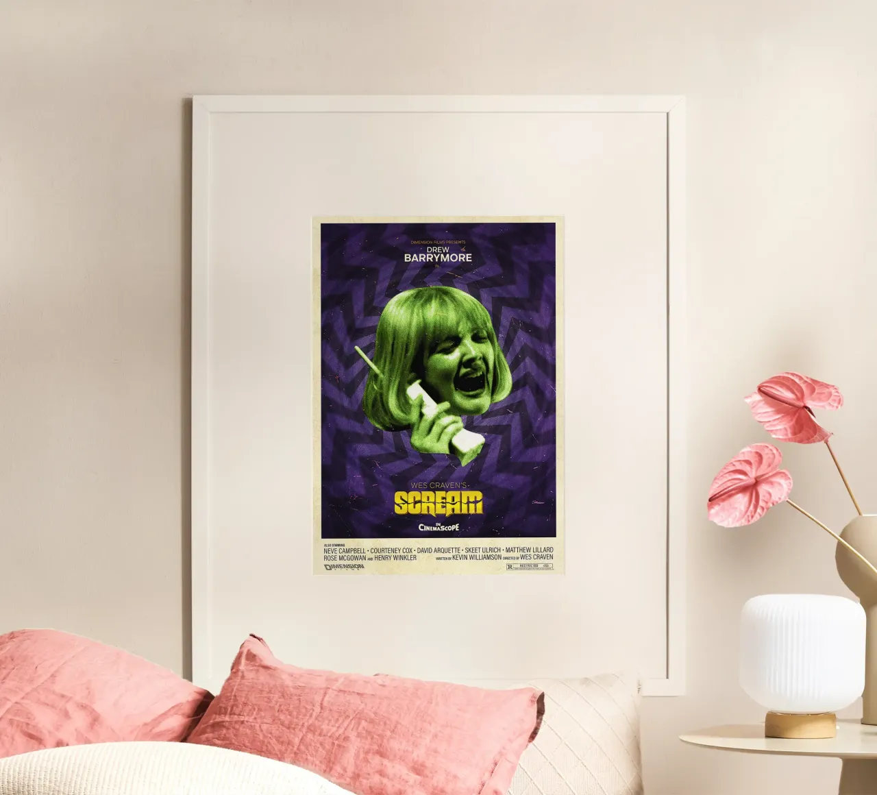 Scream Movie poster da Attaboy Dsgn