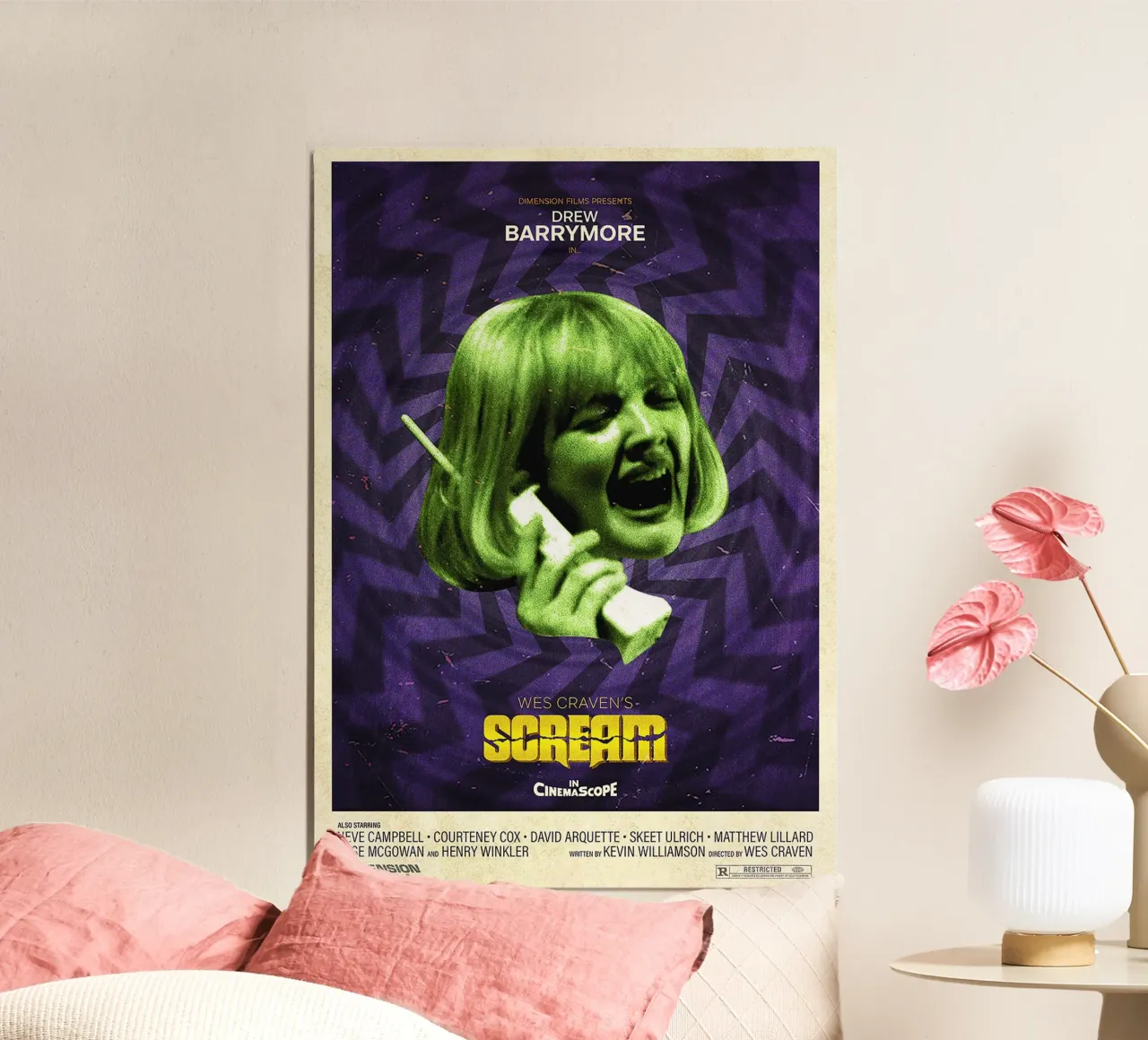 Scream Movie poster da Attaboy Dsgn