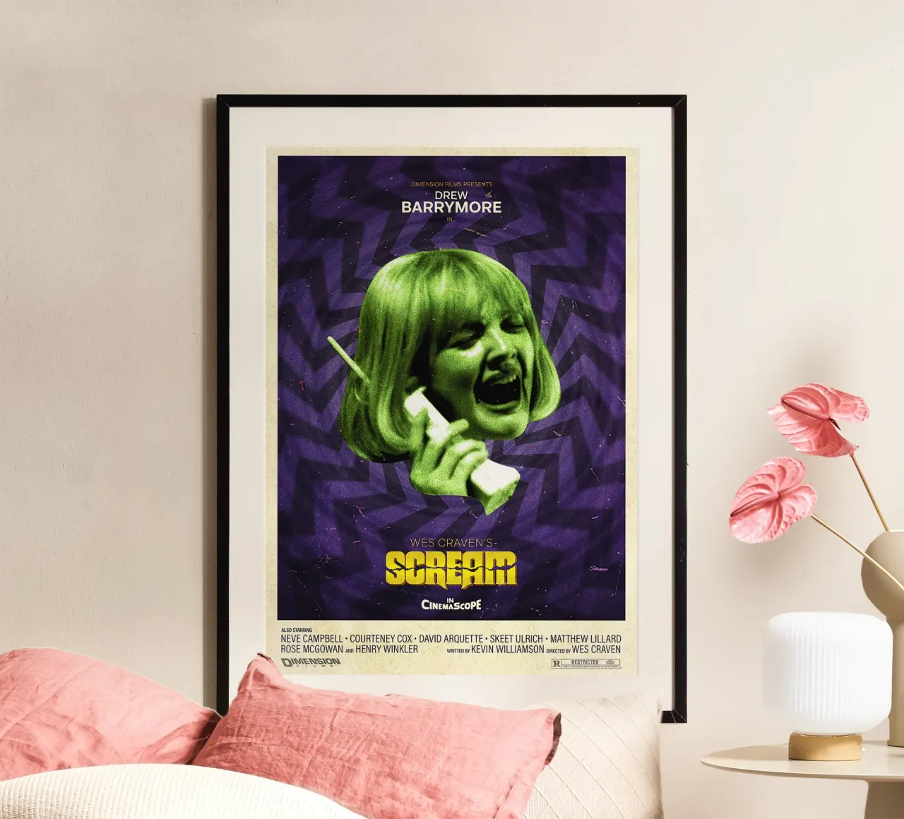 Scream Movie poster da Attaboy Dsgn
