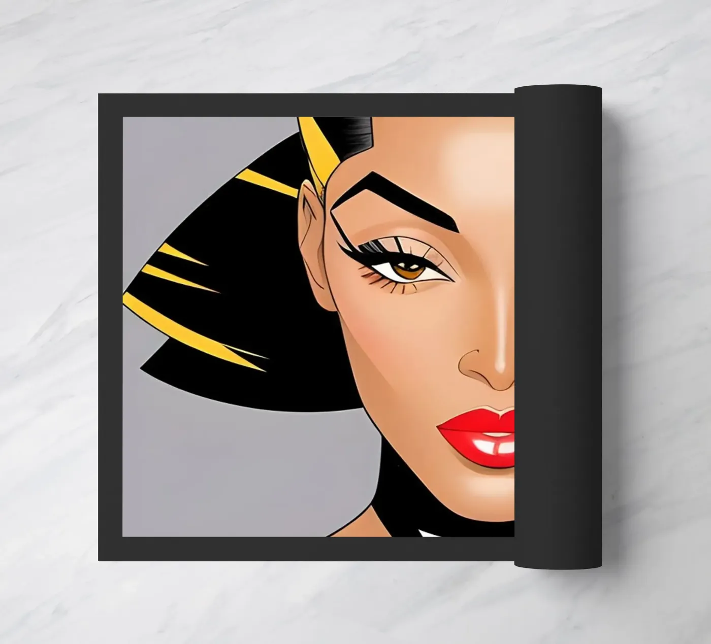 DOPAMINE GEOMETRICS doormat by ART DECO