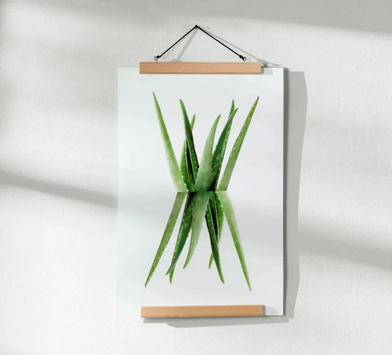 Aloe poster con telaio in plastica da Miles of Light