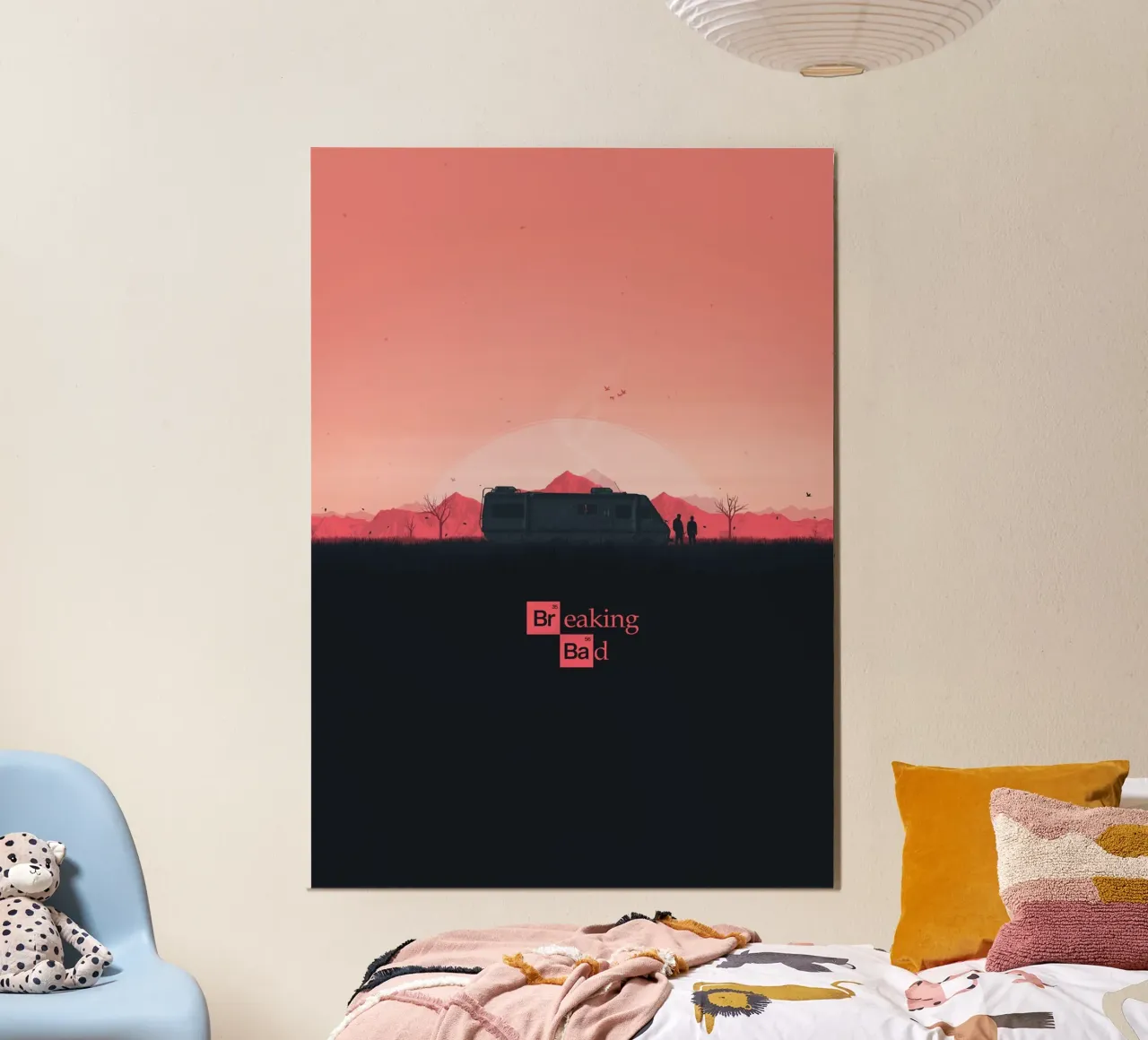 Breaking Bad poster con telaio in legno da Attaboy Dsgn