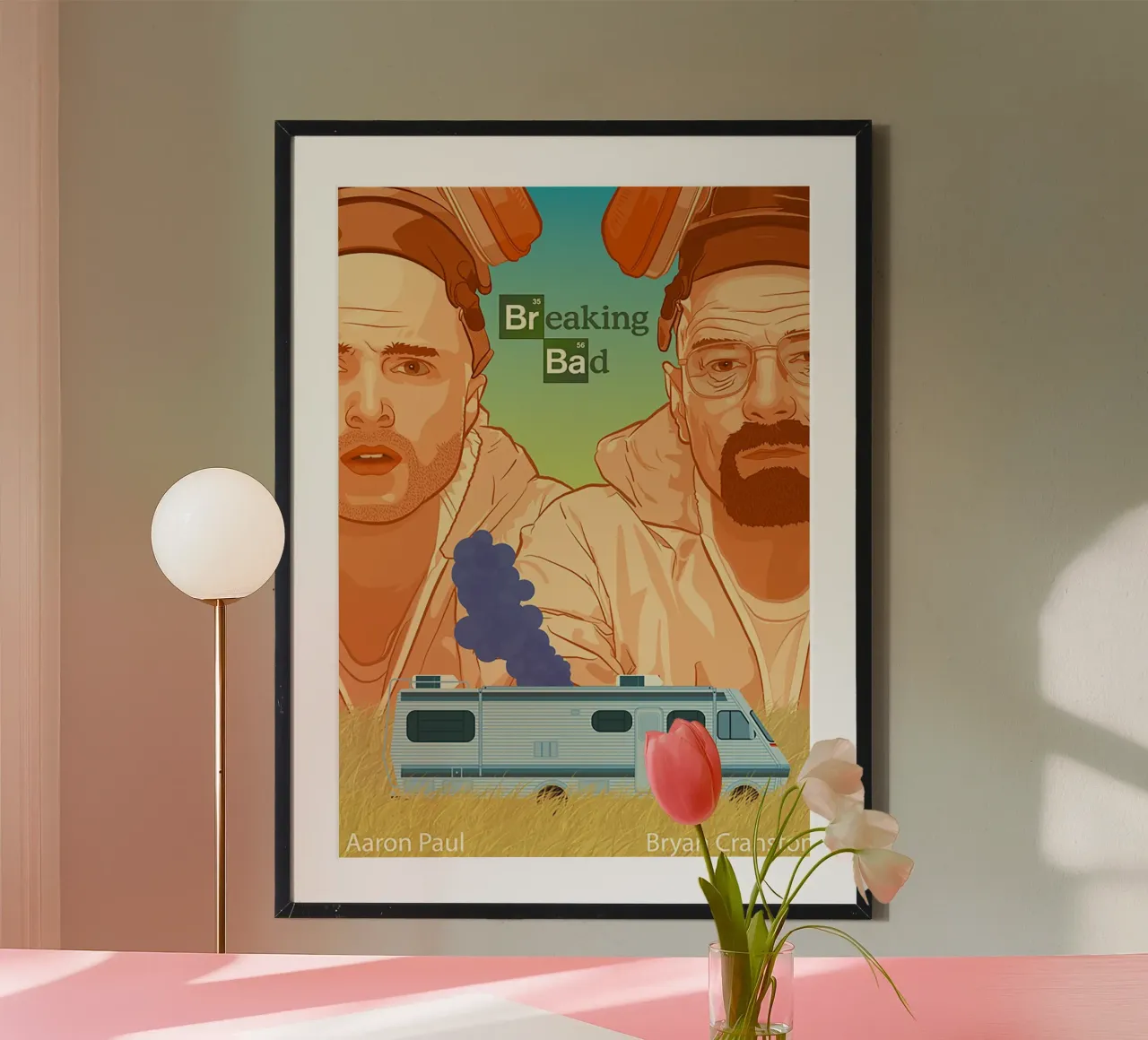 Breaking Bad carta hahnemühle da Attaboy Dsgn