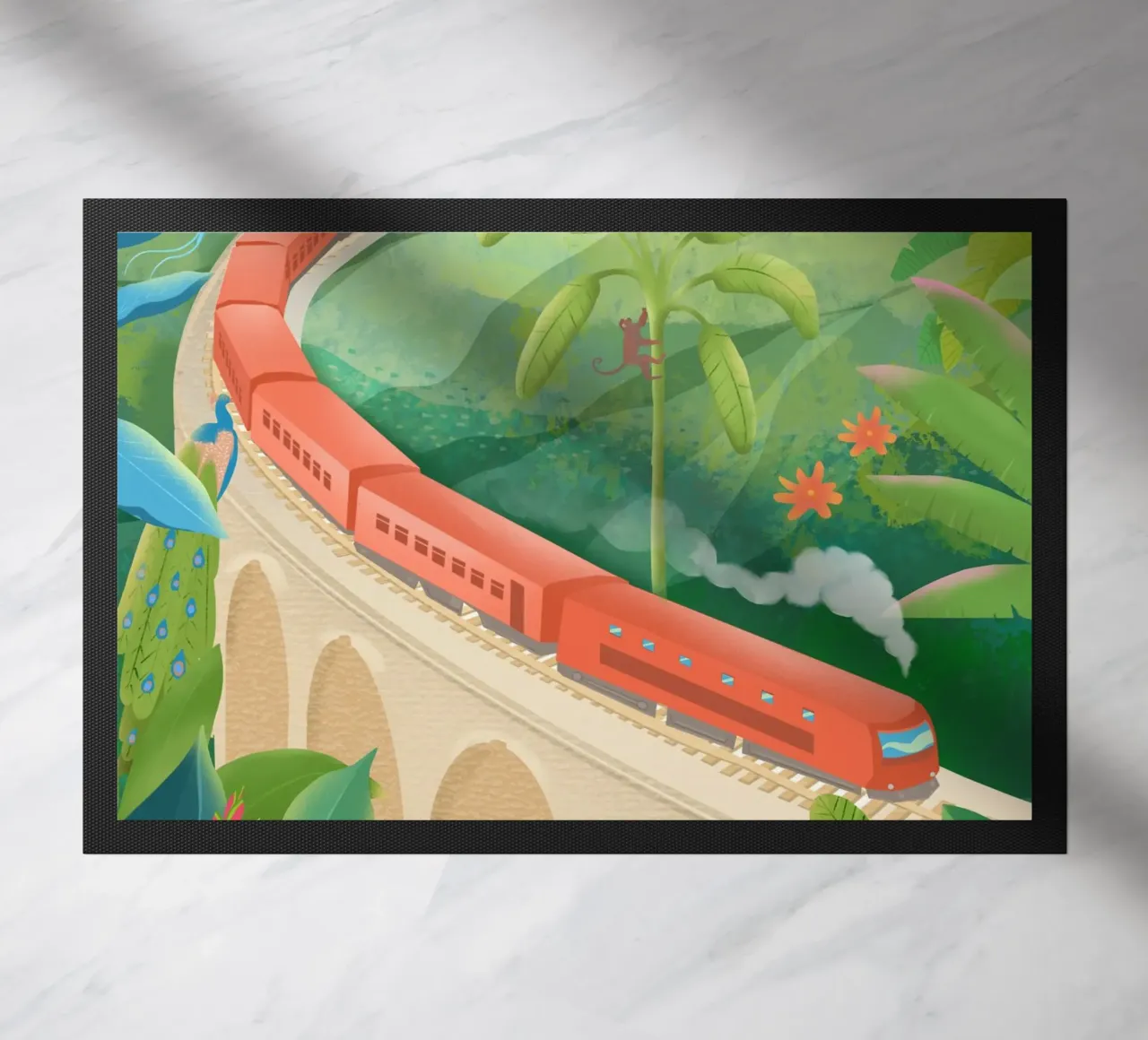 Sri Lanka Train zerbino da PetrArts