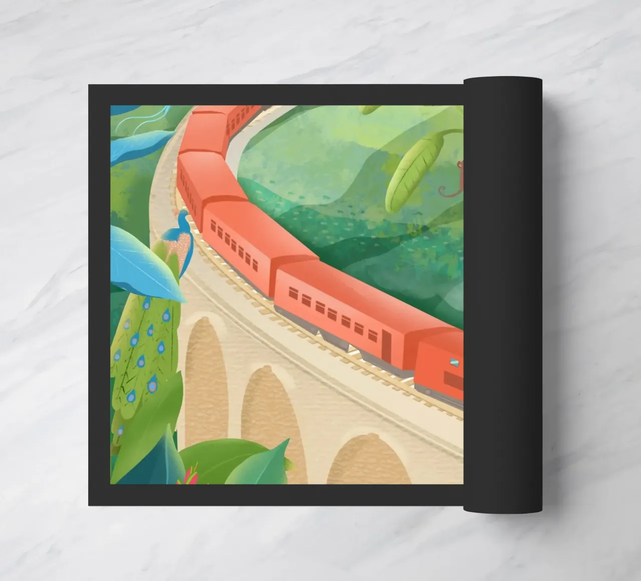 Sri Lanka Train zerbino da PetrArts