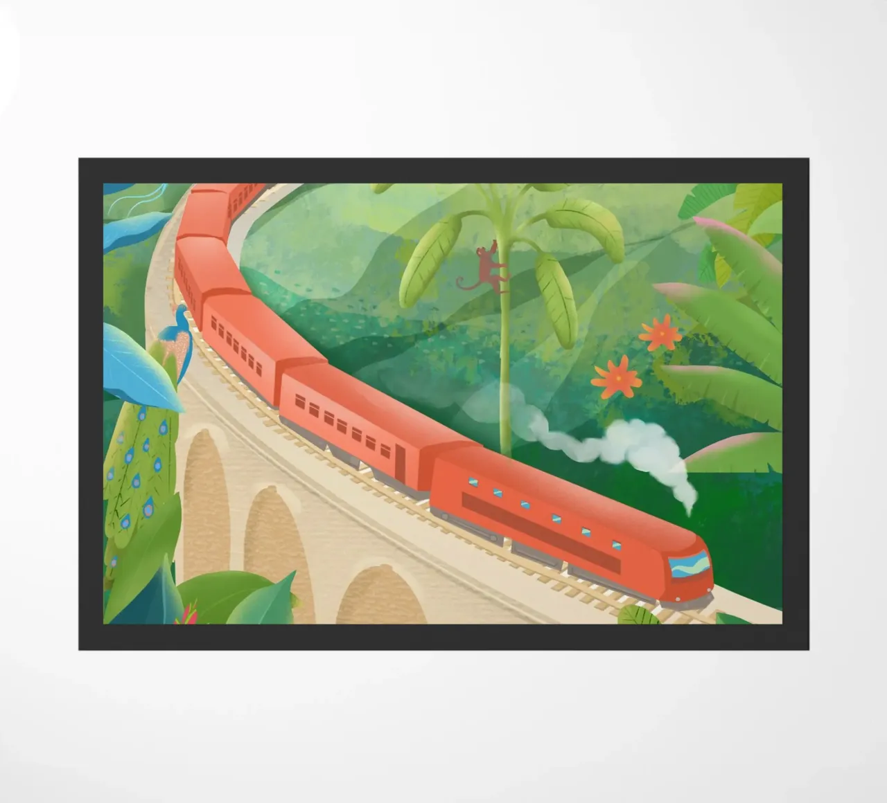 Sri Lanka Train zerbino da PetrArts