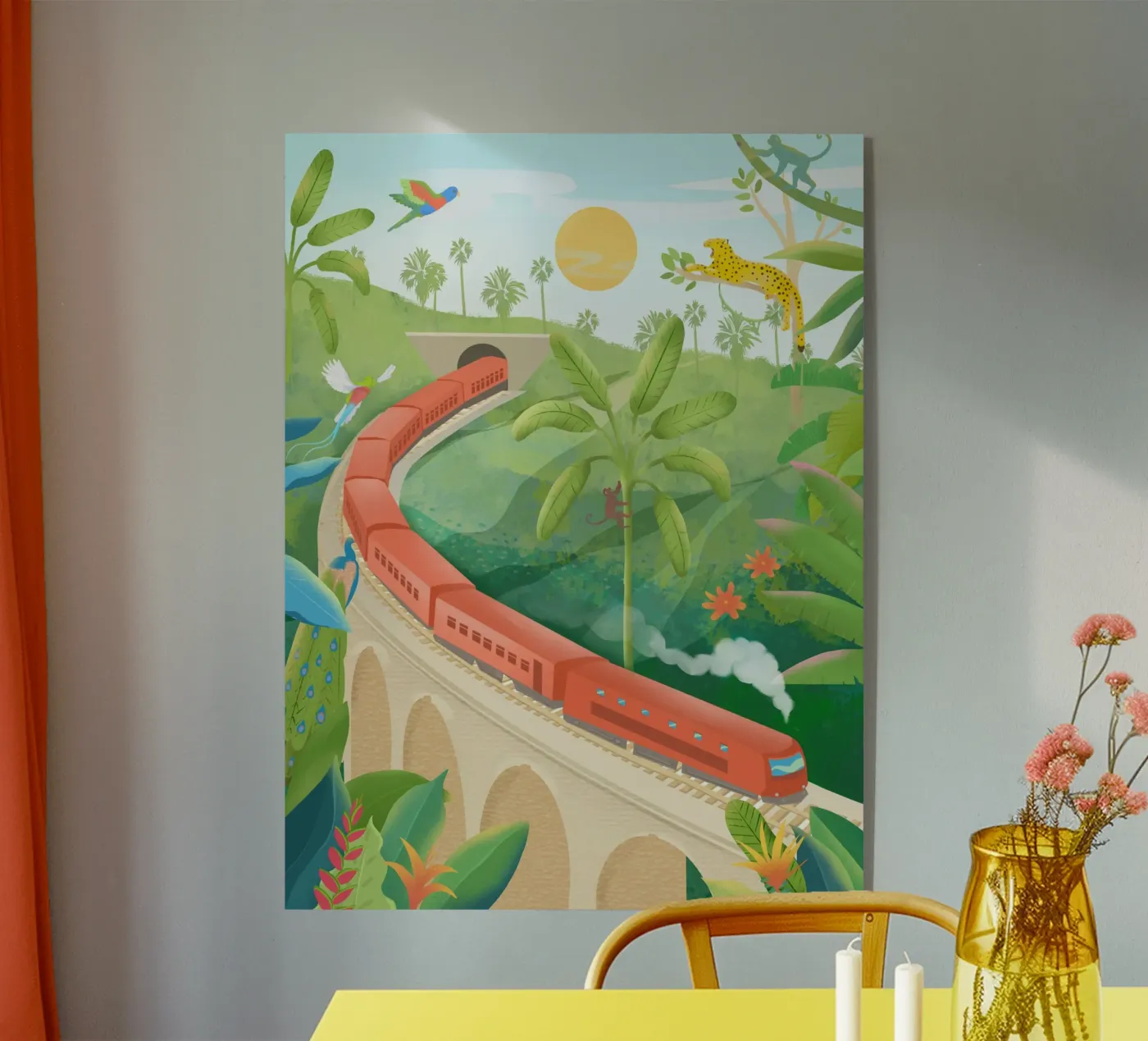 Sri Lanka Train plexiglass da PetrArts