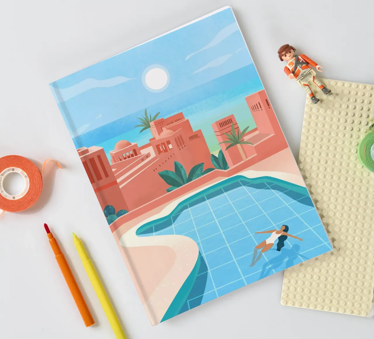 Tenerife notebook by PetrArts