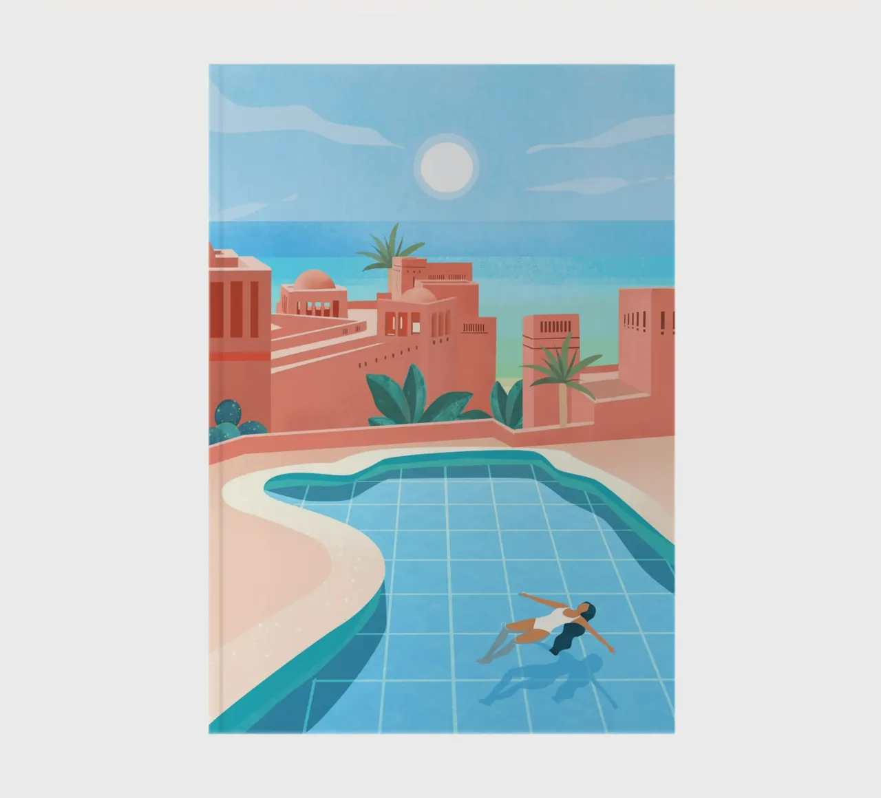 Tenerife notebook by PetrArts