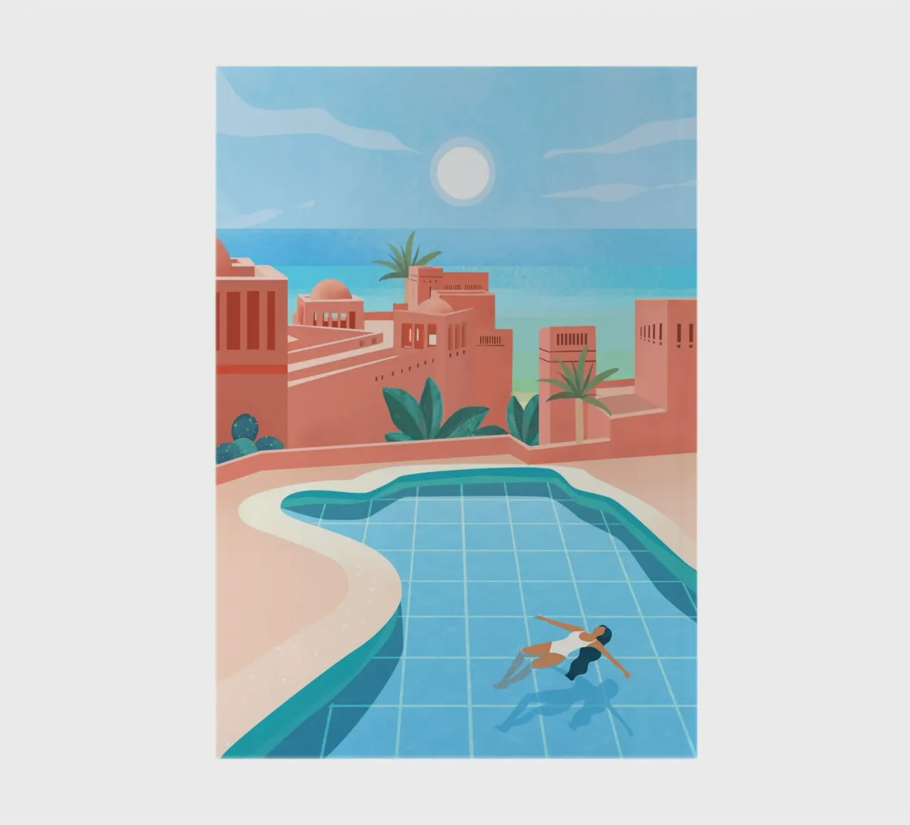 Tenerife notebook by PetrArts