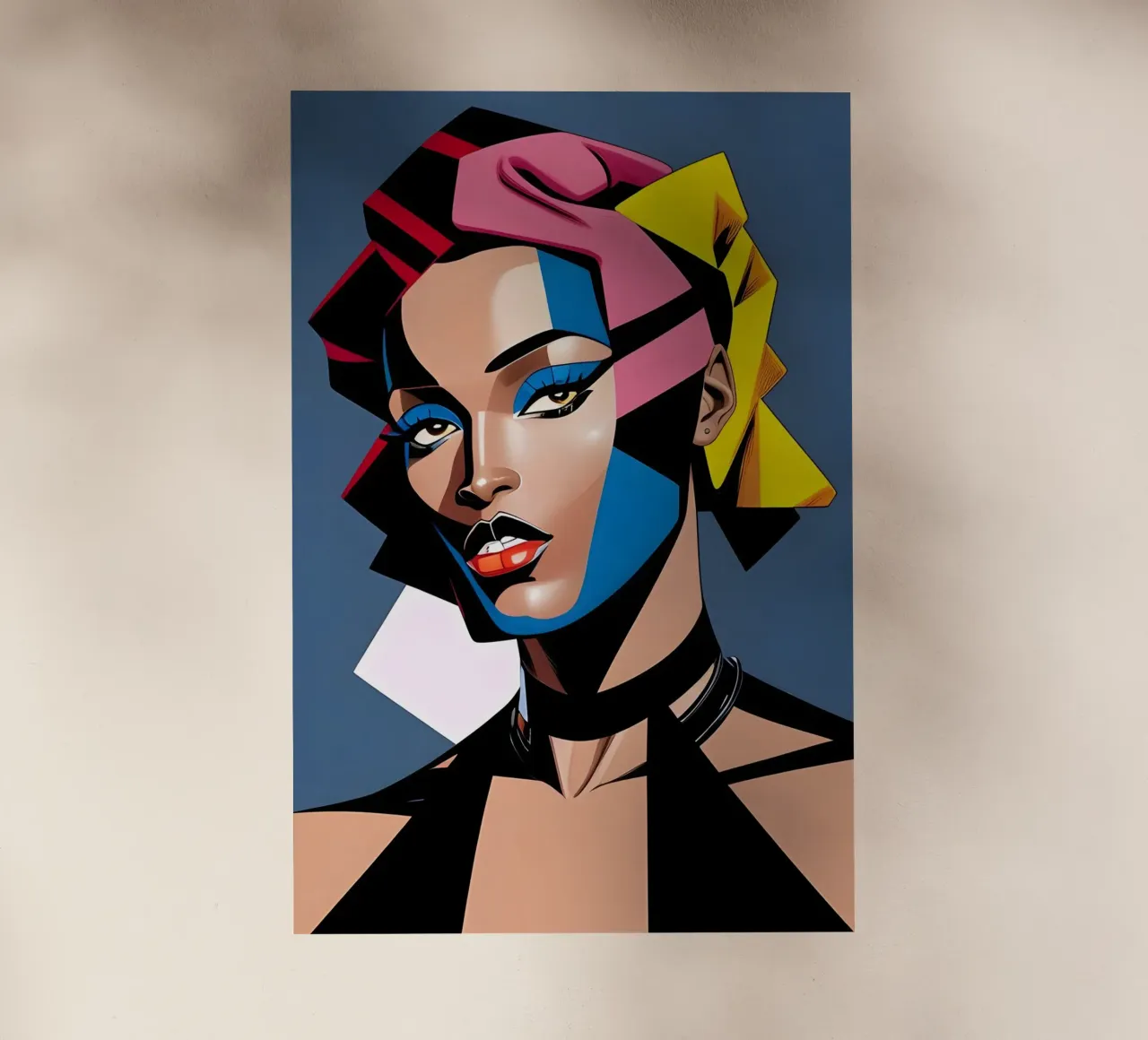 DOPAMINA RETRO CUBISMO pellicola backlit da ART DECO