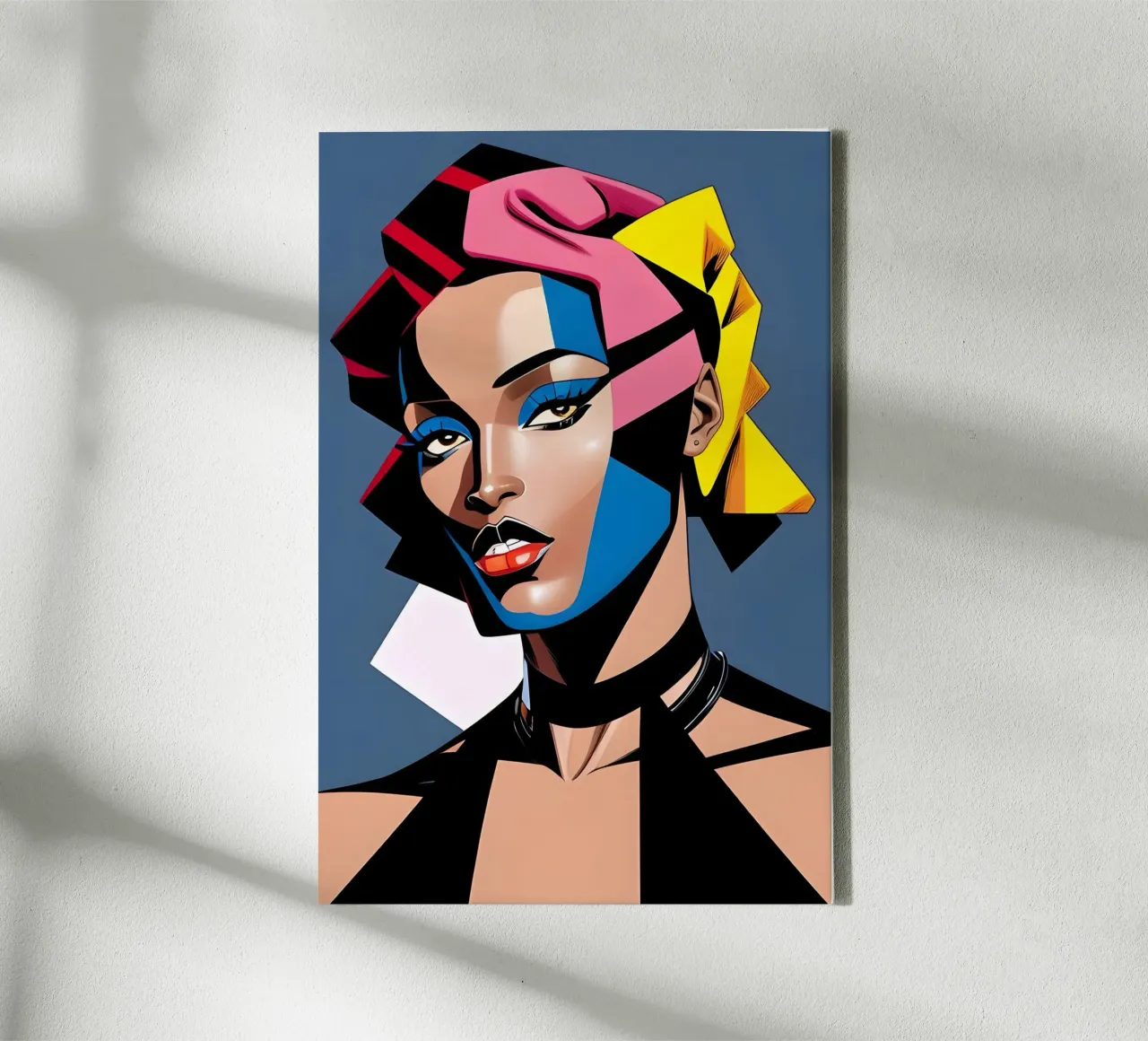 DOPAMINE RETRO CUBISM canvas by ART DECO