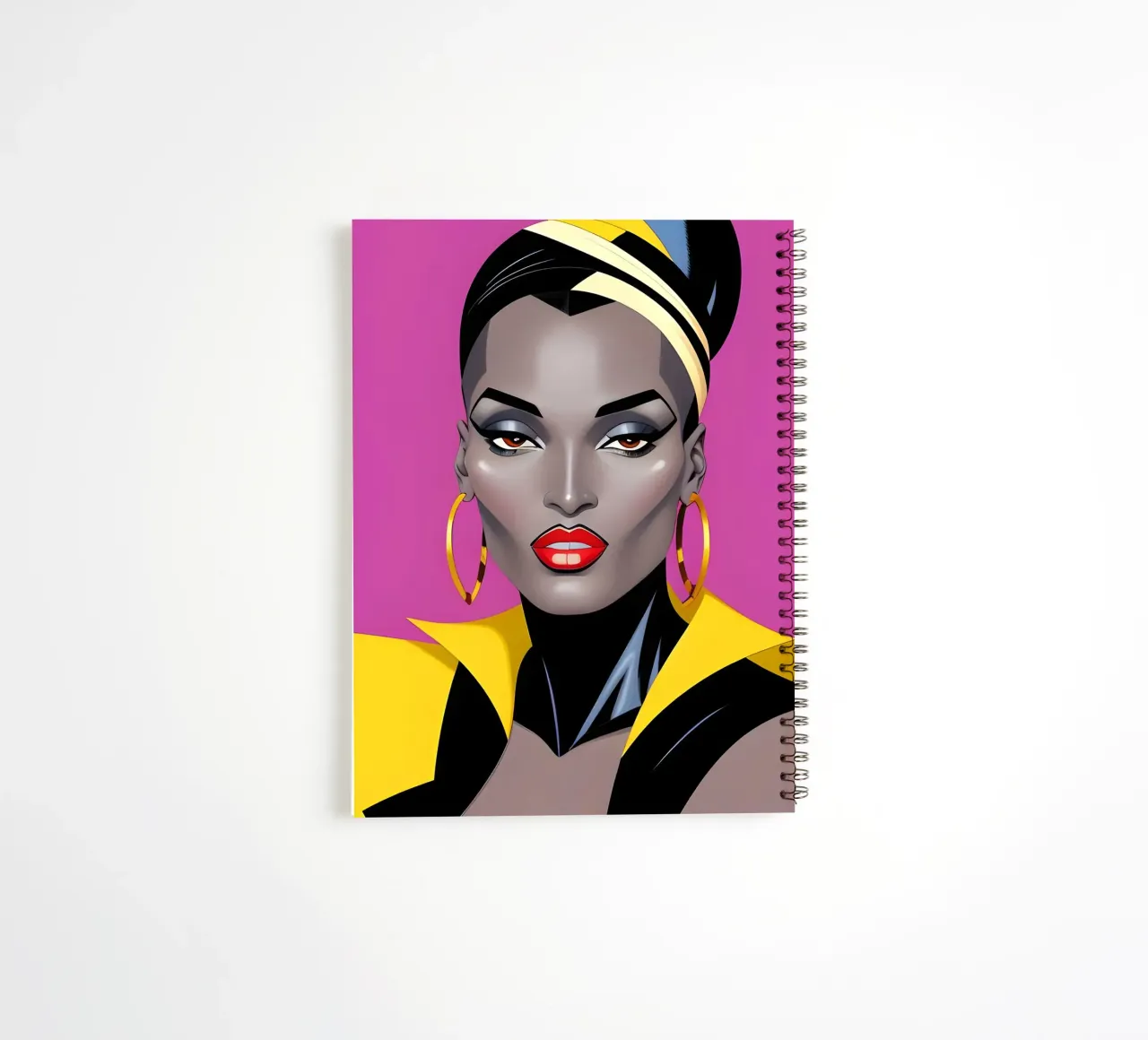 AVANT GARDE DOPAMINE spiral notebook by ART DECO