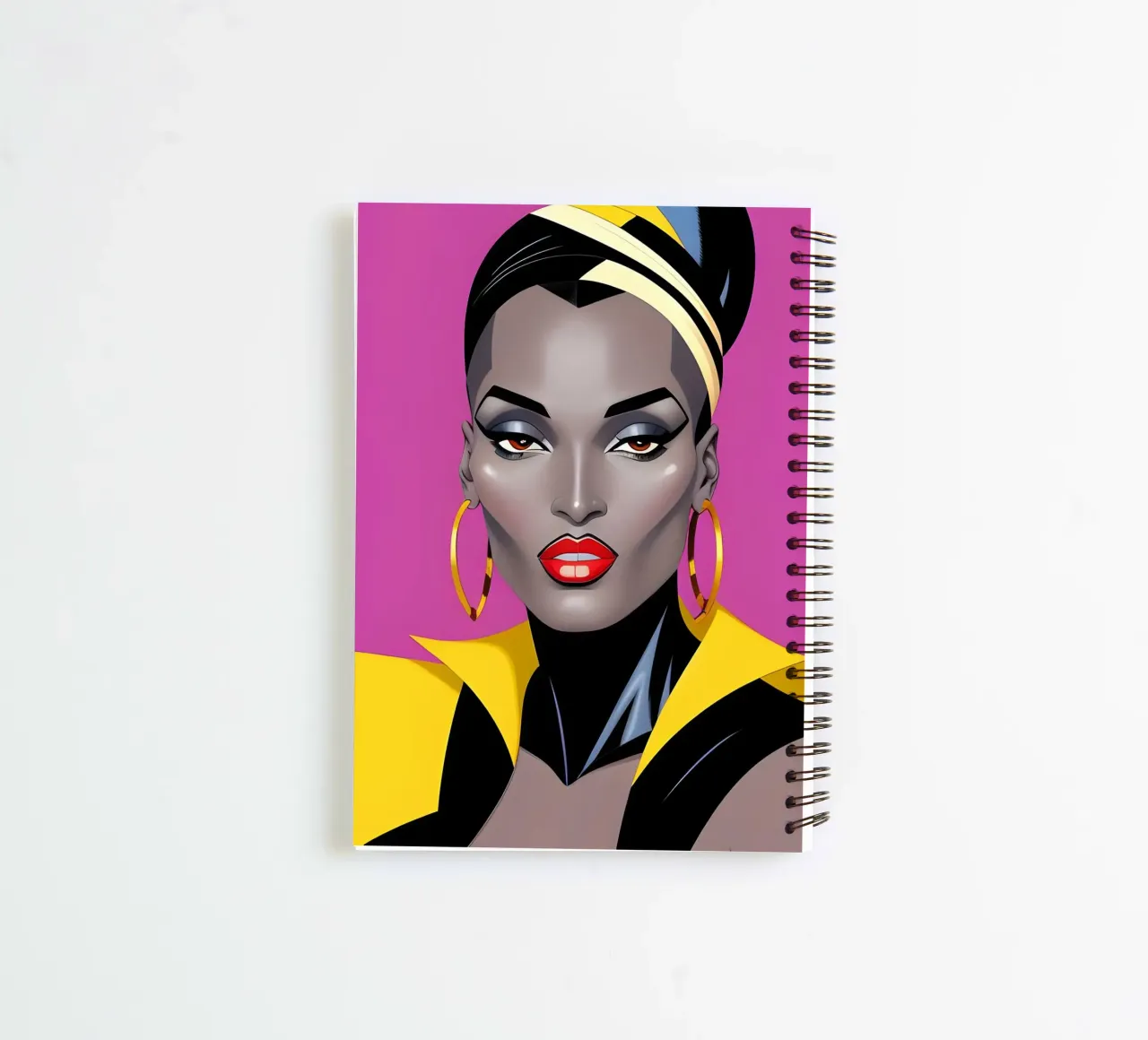 AVANT GARDE DOPAMINE spiral notebook by ART DECO